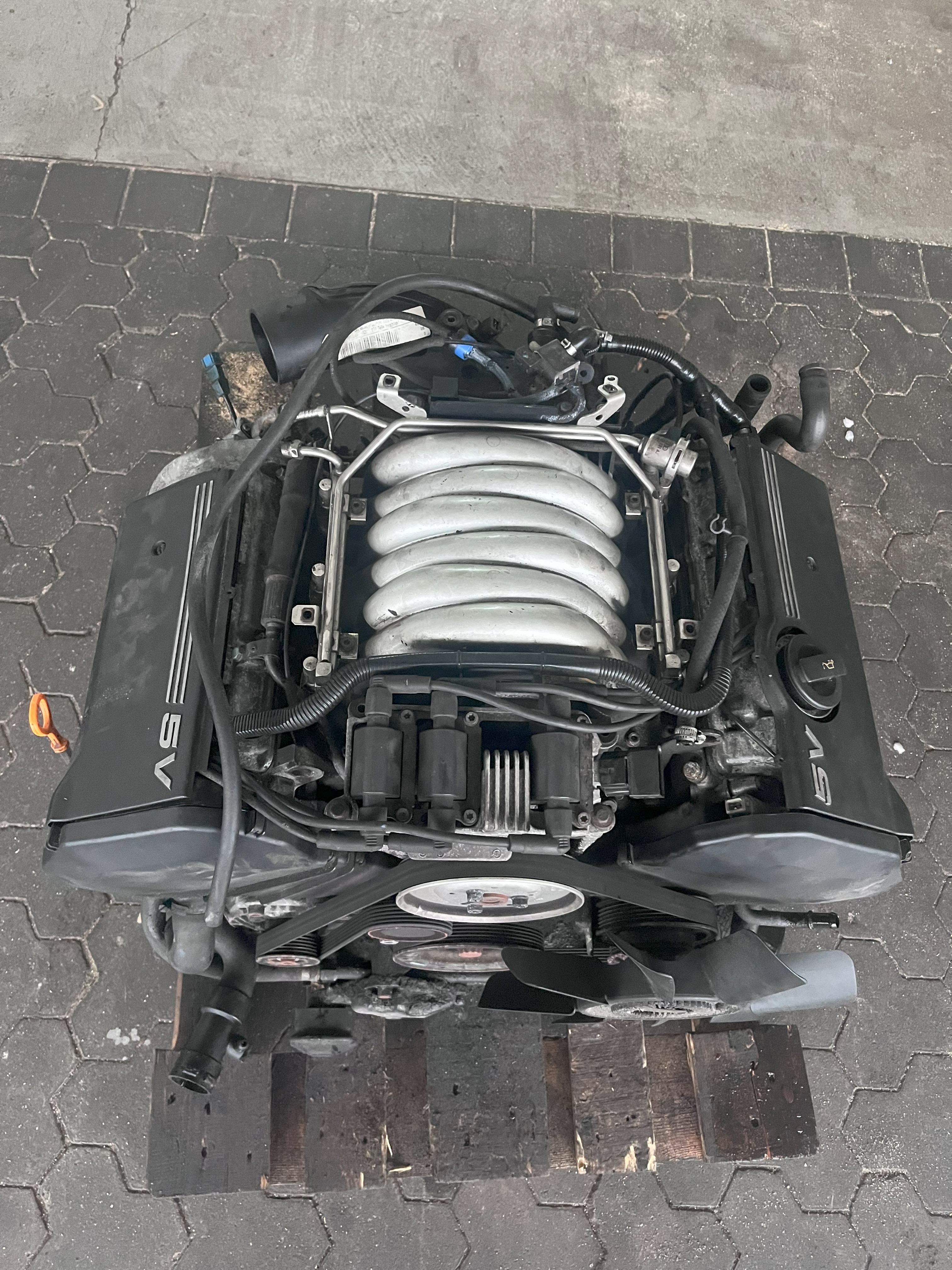Audi 2.8 V6 ACK Motor komplett  274tkm