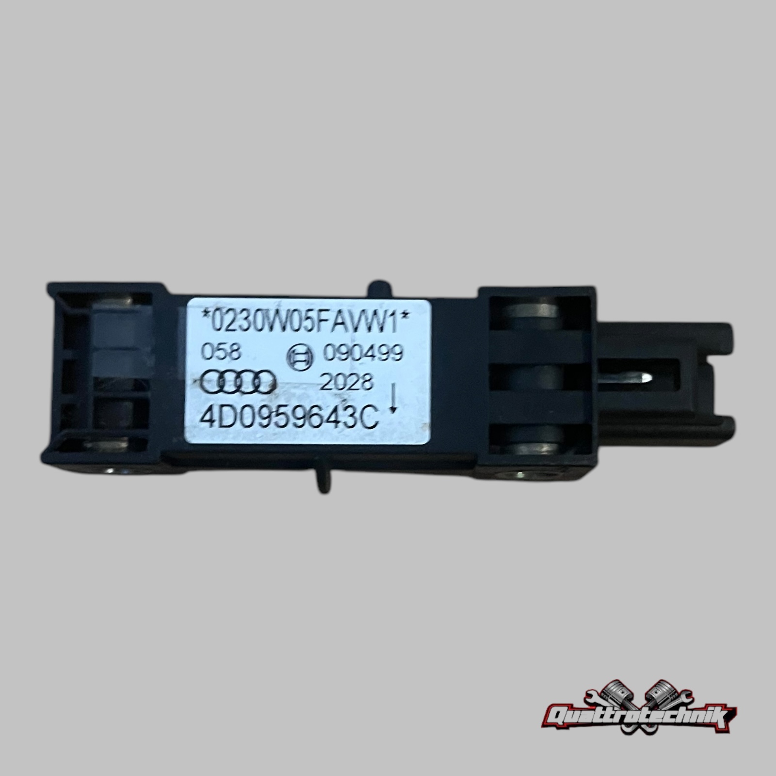 Audi A8 D2 Senor Airbag Crashsensor Airbagsensor Seitenairbag 4D0959643C