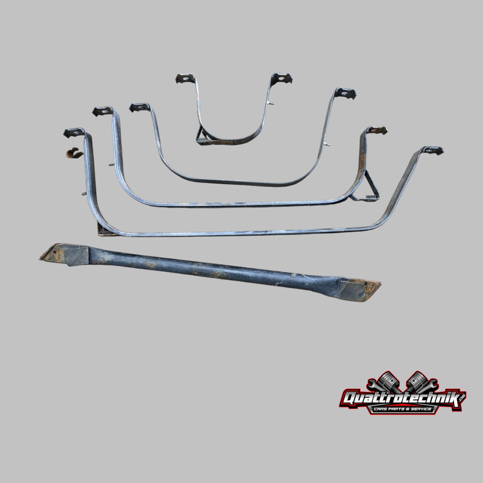 Audi A8 S8 D2 Tankbänder Tankhalter Satz komplett