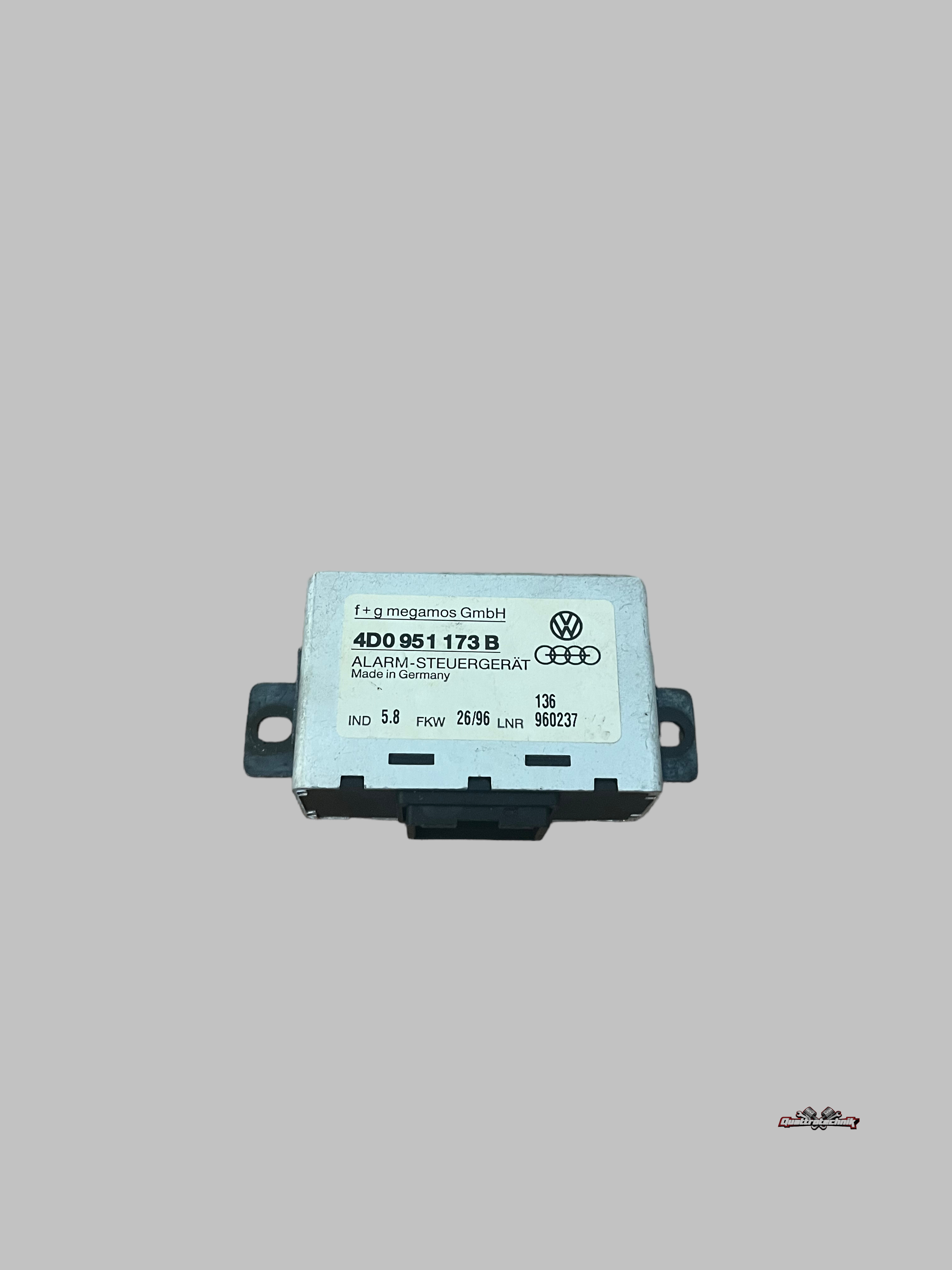 Audi A8 A6 A4 A3 Steuergerät Alarm Alarmsteuergerät 4D0951173B