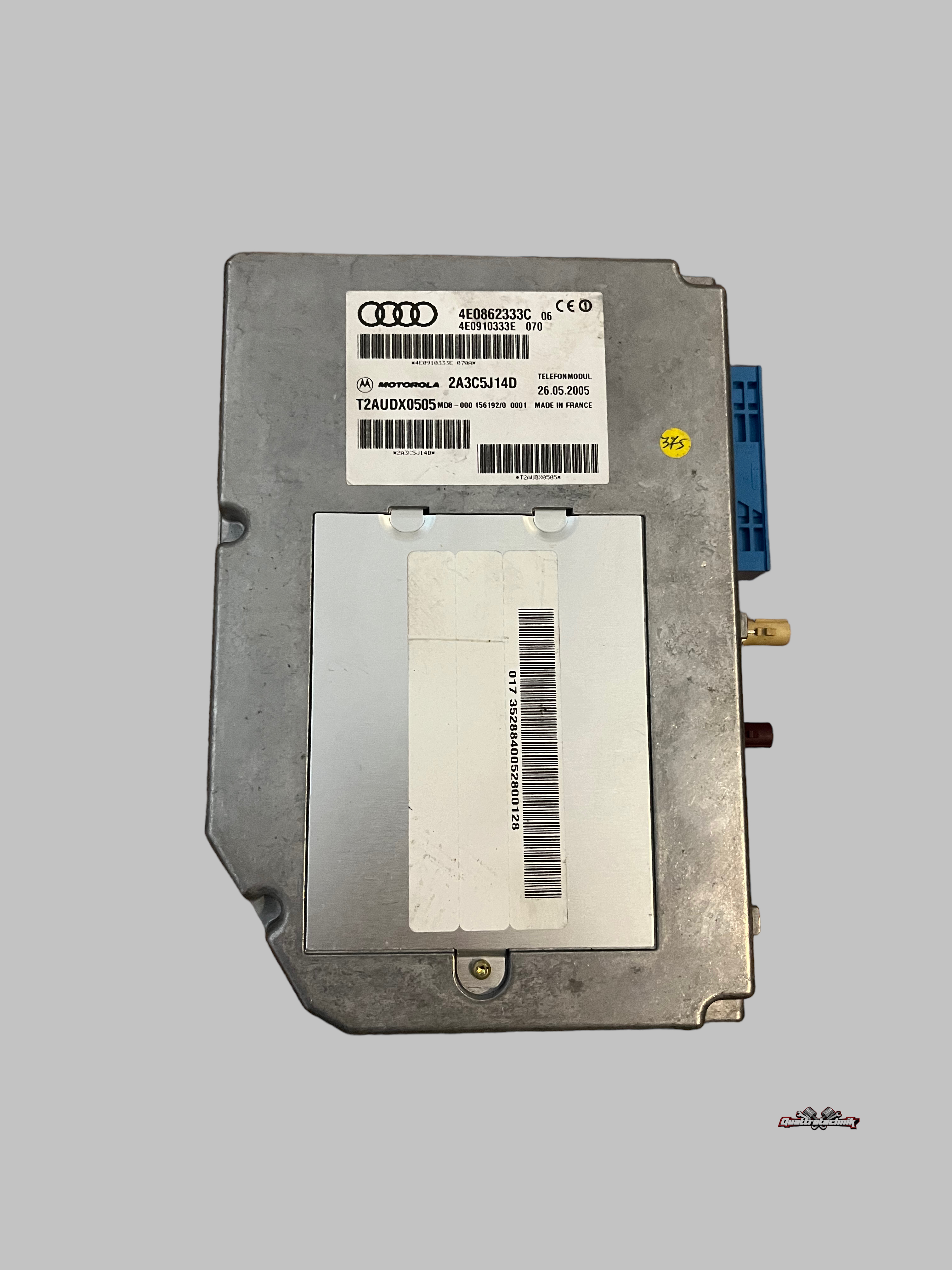 Audi A8 4E Bluetooth Steuergerät ECU Telefonmodul 4E0862333C A4 8K A5 Q7 A6
