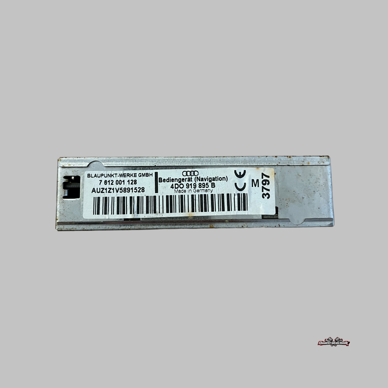 Audi A8 S8 D2 Vorfacelift Bedienelektronik Navi Navigation 4D0919895B