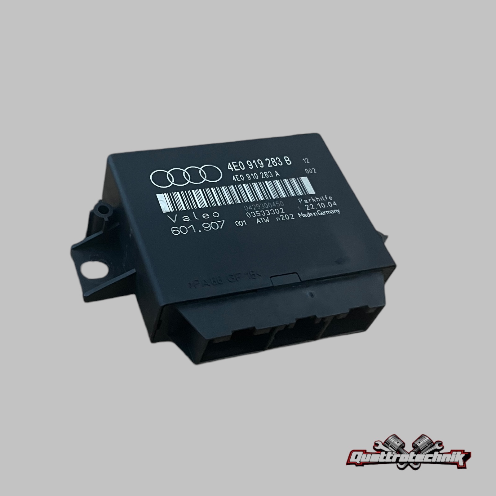 Audi A8 D3 4E TDI S8 W12 Steuergerät Einparkhilfe PDC 4E0919283B