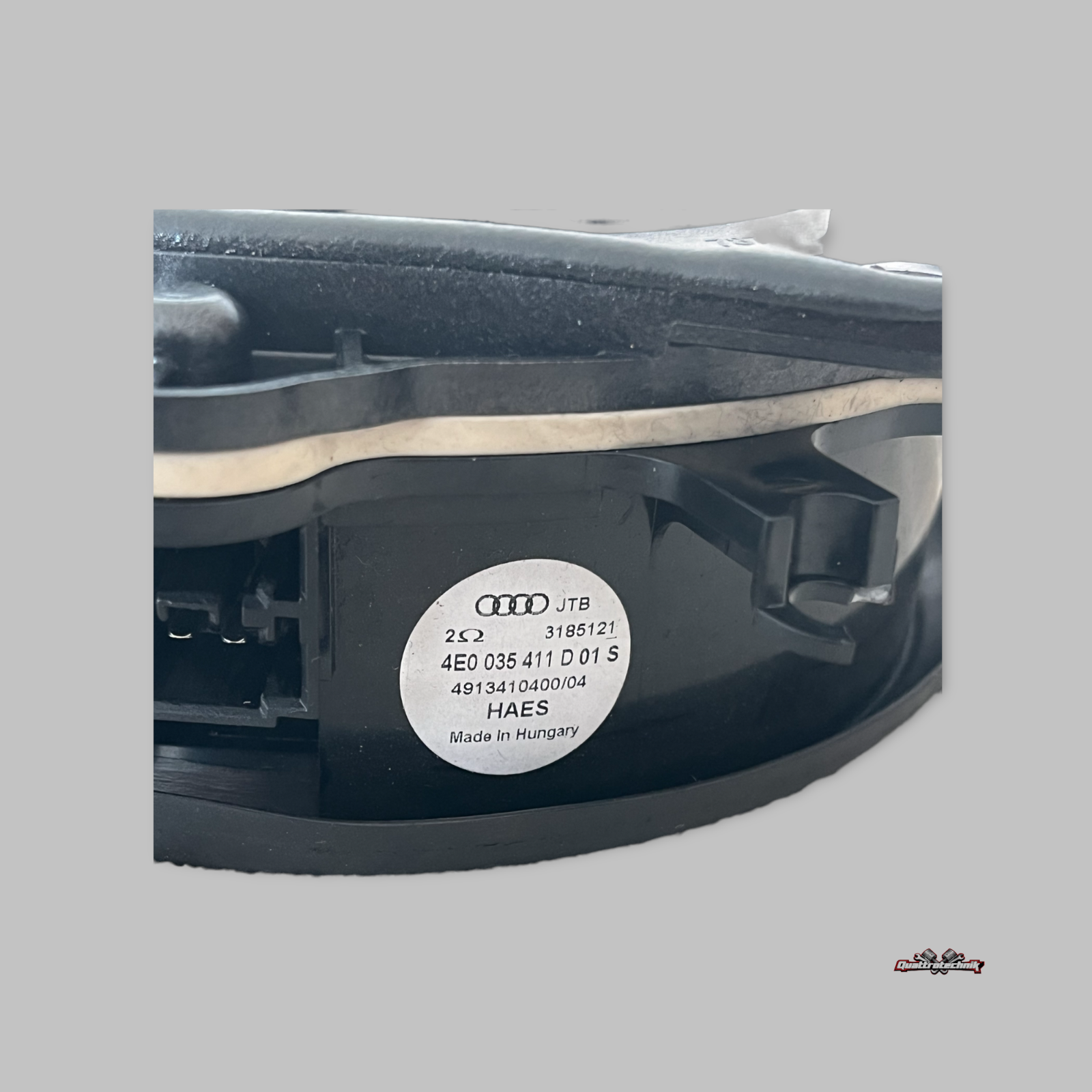 4E0035411D Lautsprecher Mittel Tiefton Tür hinten Audi A8 4E D3 original