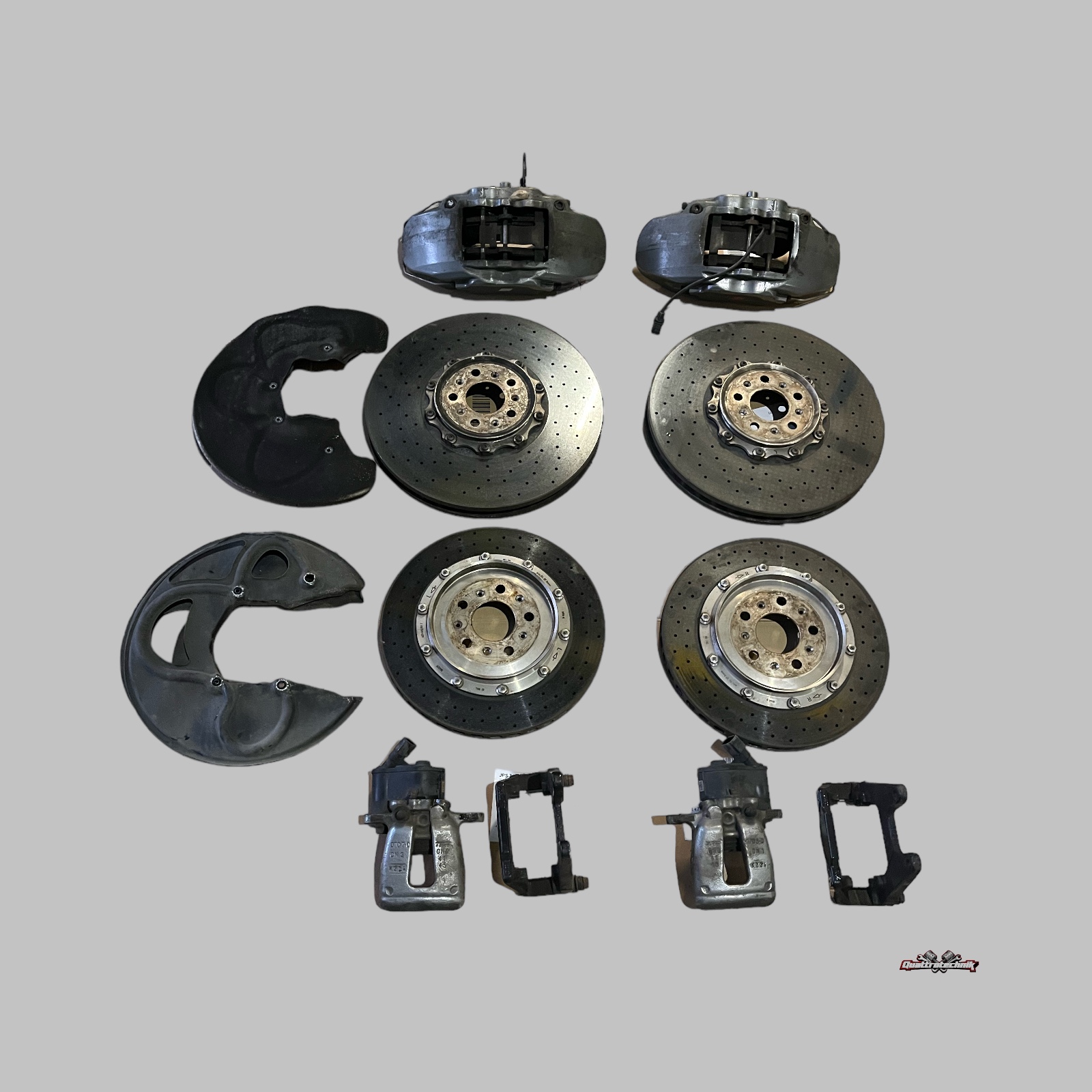 Audi RS6 V10 4F Bremsanlage Alcon Ceramic RS6 Bremse 420mm 8 Kolben vorne & hinten SET