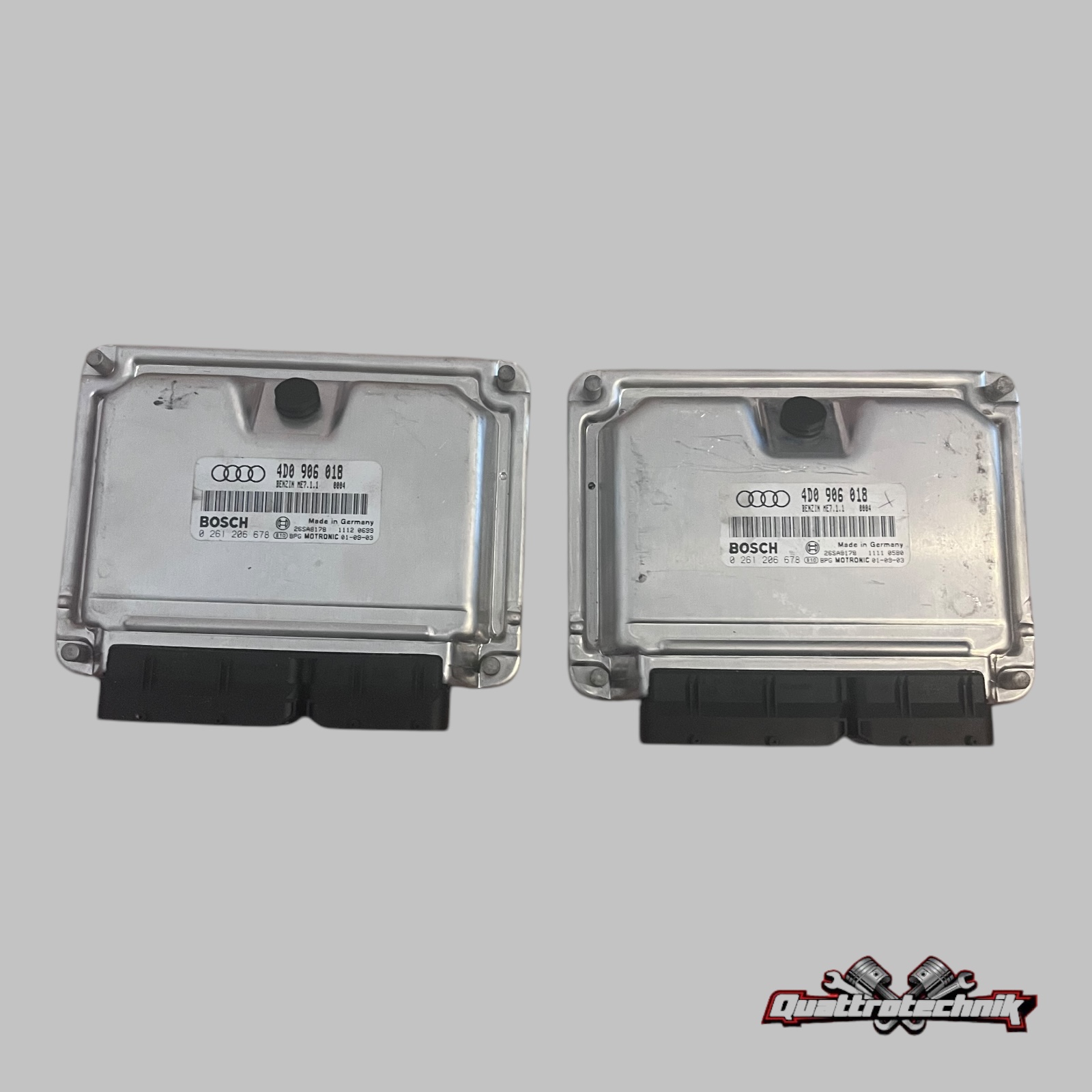 Original Audi A8 D2 4D W12 6.0 AZC Motorsteuergeräte 4D0906018