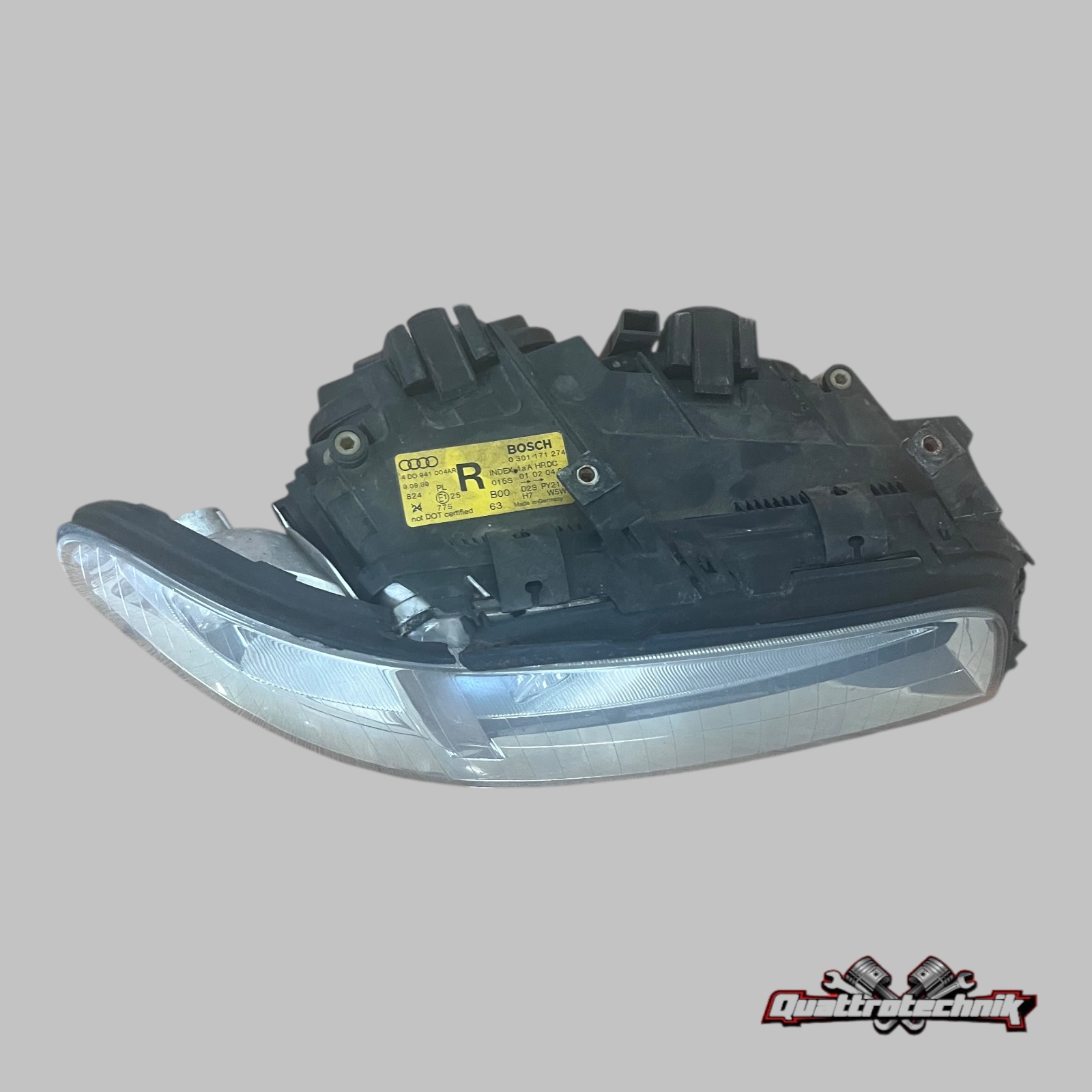 Scheinwerfer SET Xenon Audi W12 S8 A8 D2 KOMPLETT 4D0941003AR 4D0941004AR
