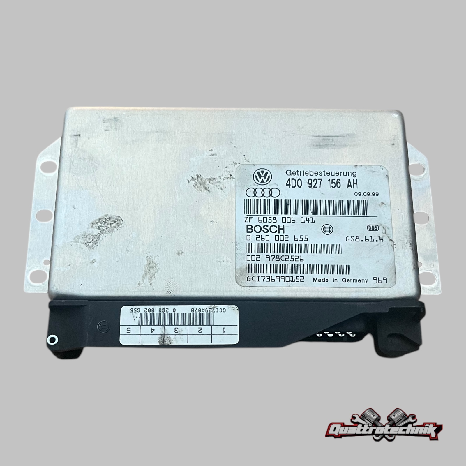 Audi A8 D2 Getriebesteuergerät Steuergerät Automatikgetriebe  4D0927156AH