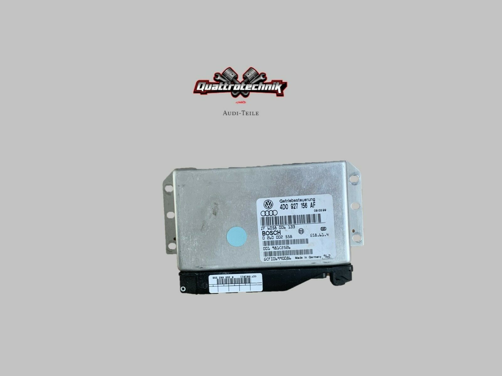 Getriebesteuergerät Steuergerät Automatikgetriebe Audi A8 D2 4D0927156AF