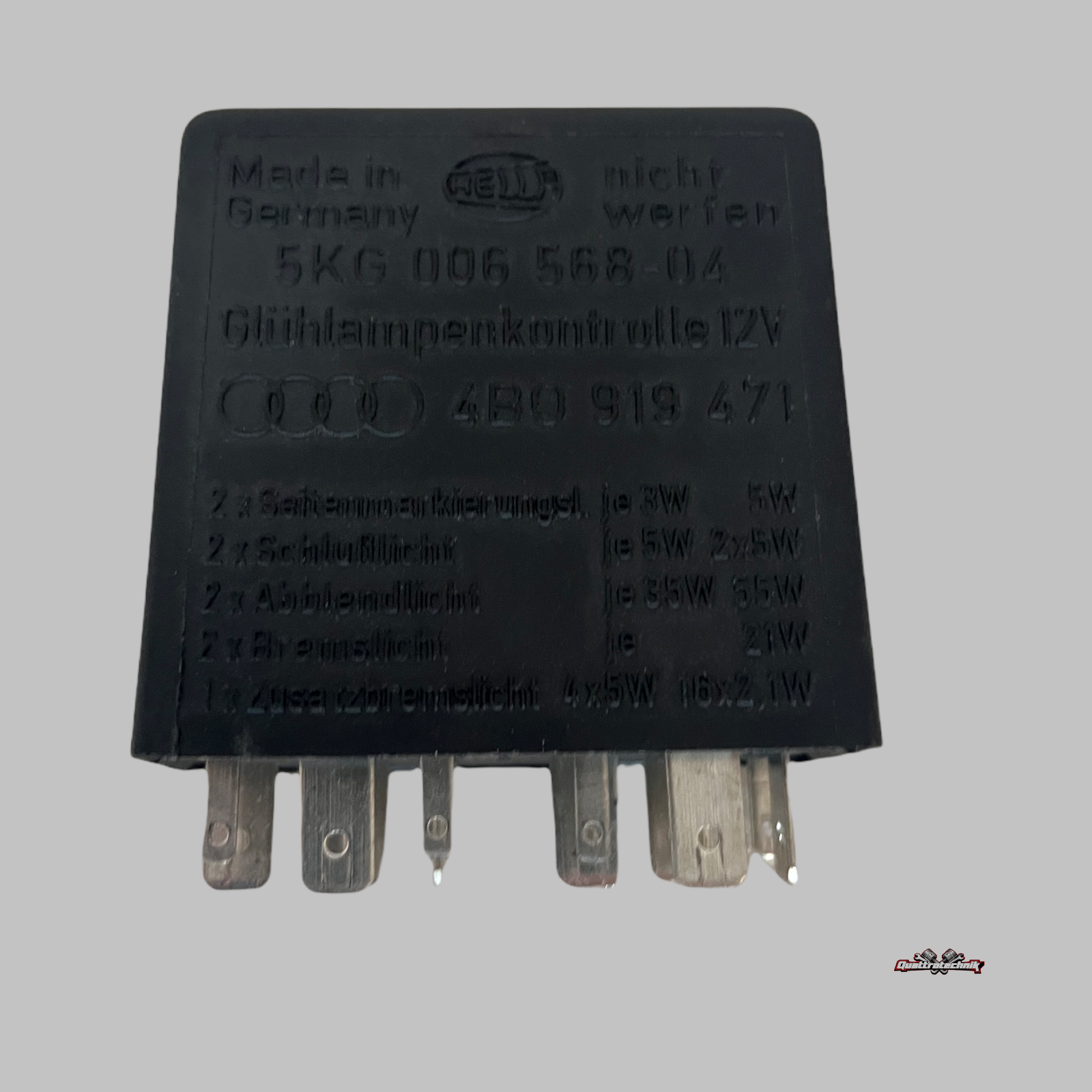 Relais 387 Glühlampenkontrolle Audi A3 A4 A6 VW Passat 3B 3BG 4B0919471