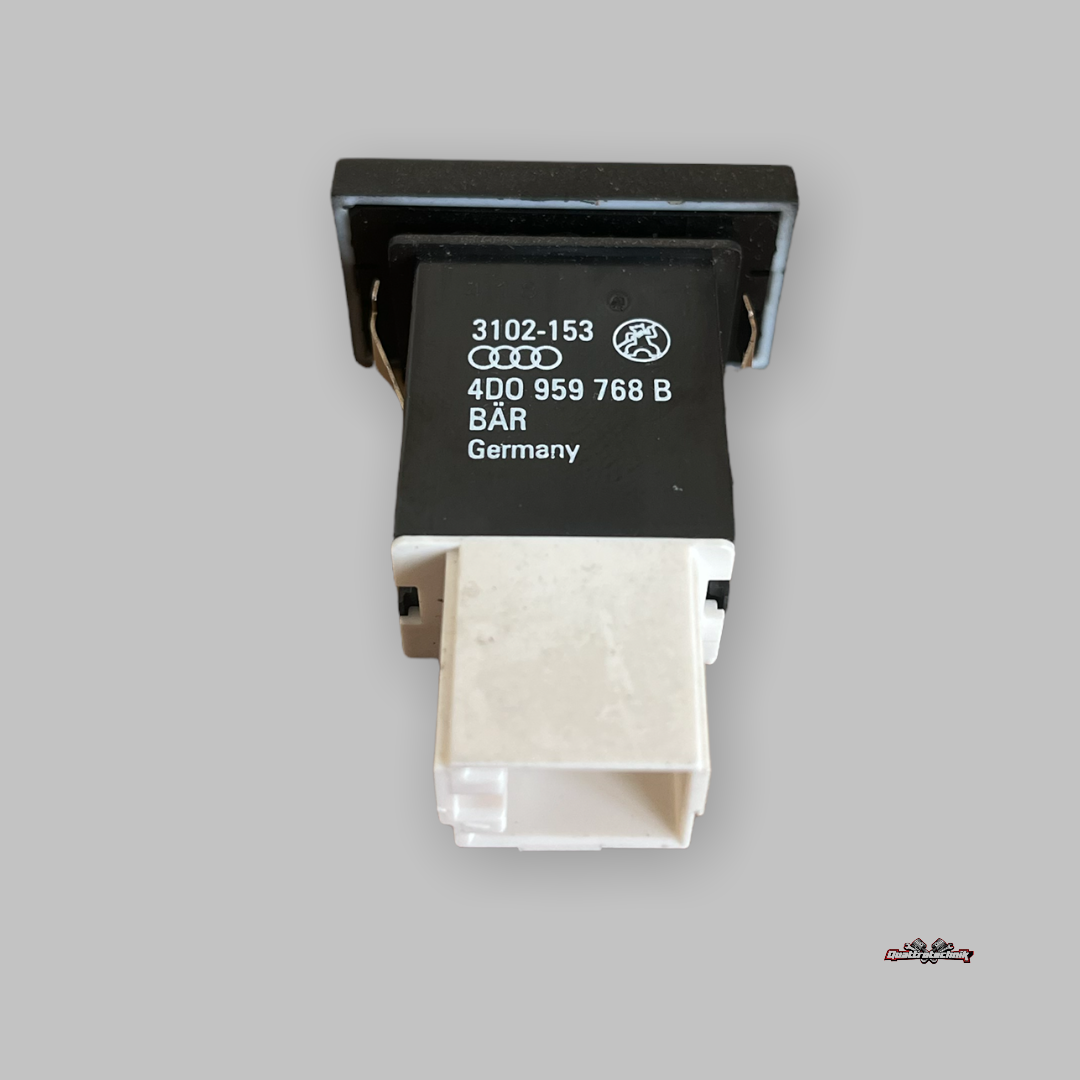 Audi A8 S8 W12 Original Schalter für elektrische Kopfstützen hinten 4D0959768B