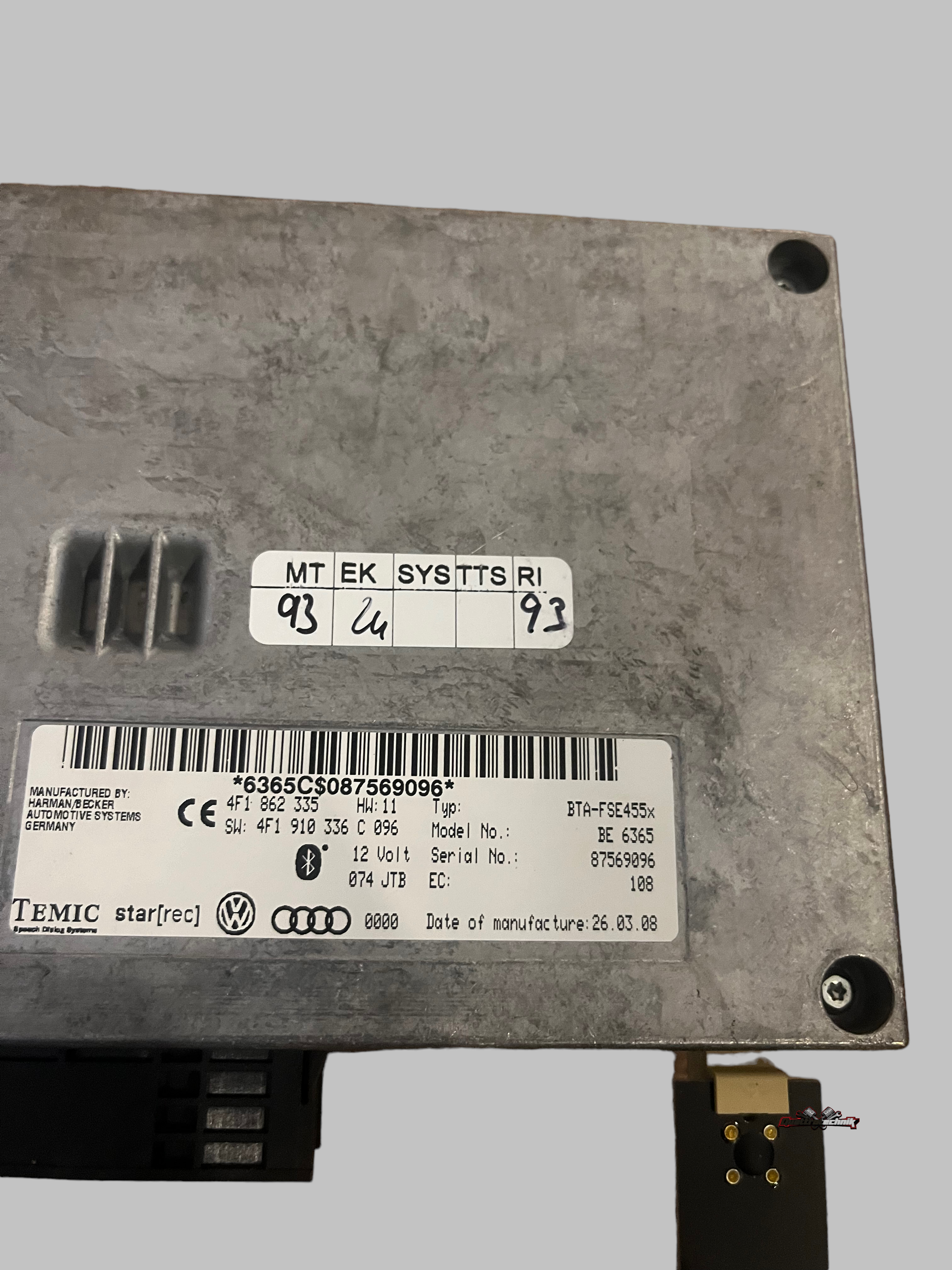 Bluetooth Interface Audi A4 A5 A6 Q7 Steuergerät Telefon 4F1862335 4F1910336C