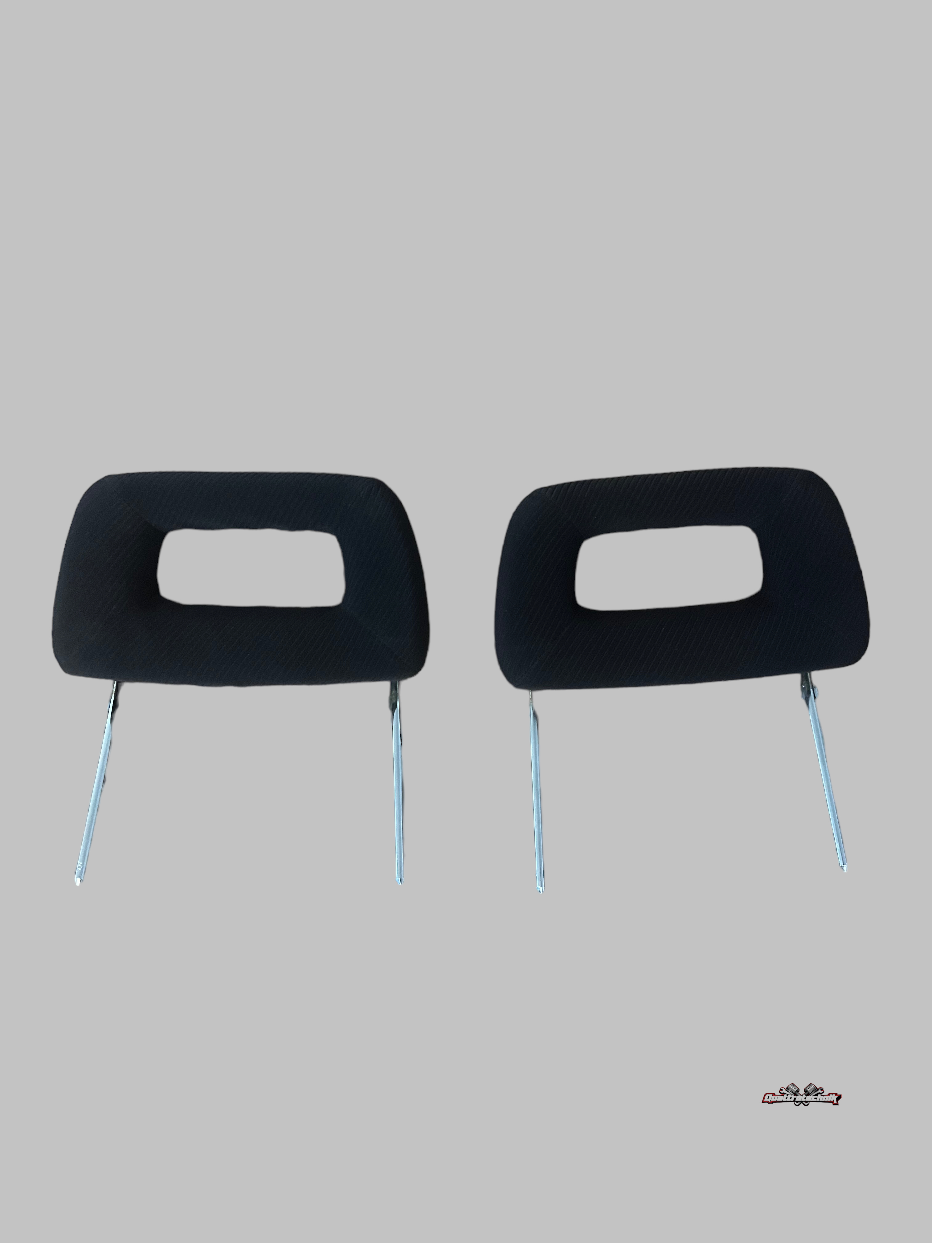 Audi 80 B4 Kopfstützen hinten schwarz Stoff SET
