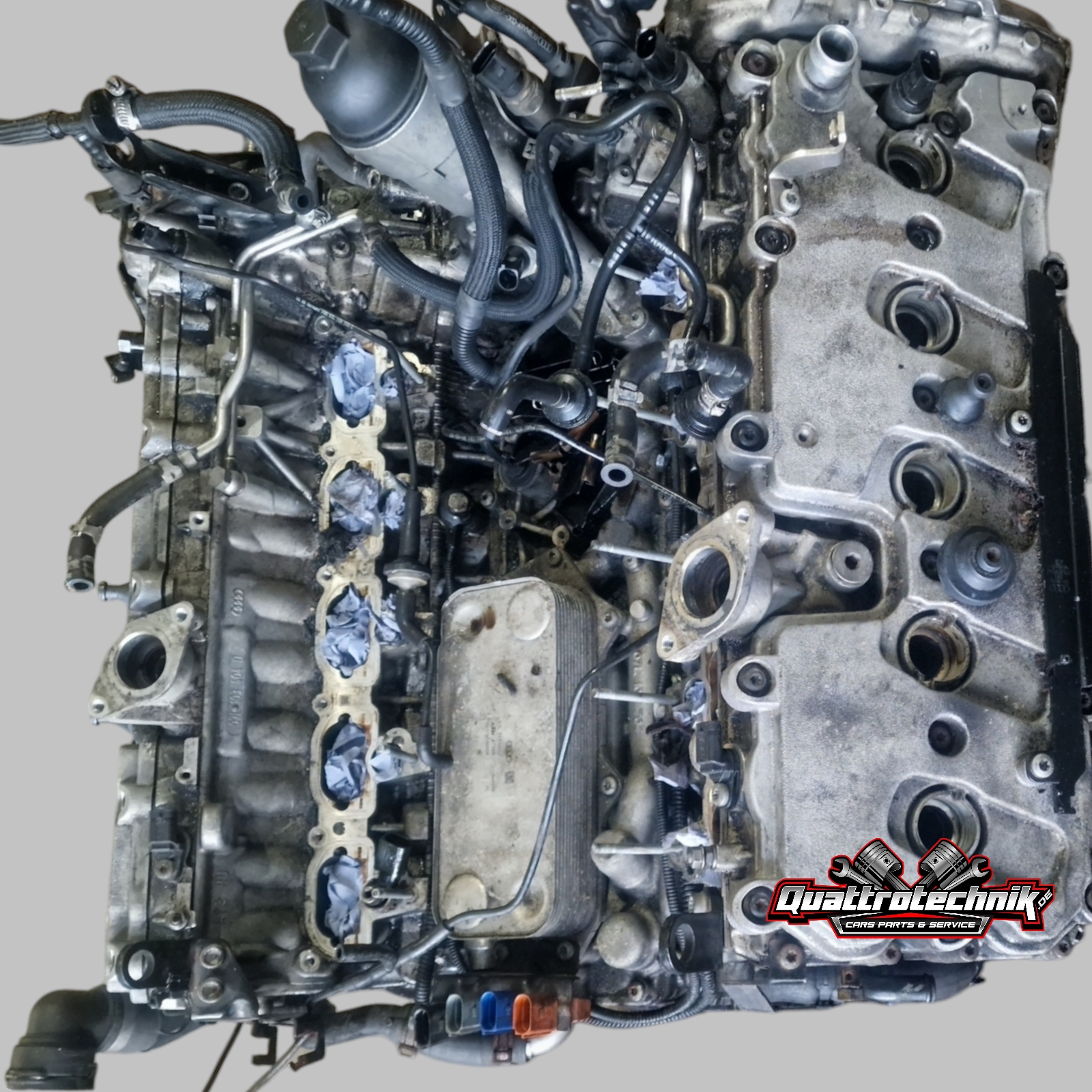 Audi A6 RS6 Quattro 5,0 TFSI V10 Benzin Motor BUH 579PS Block Zylinderköpfe
