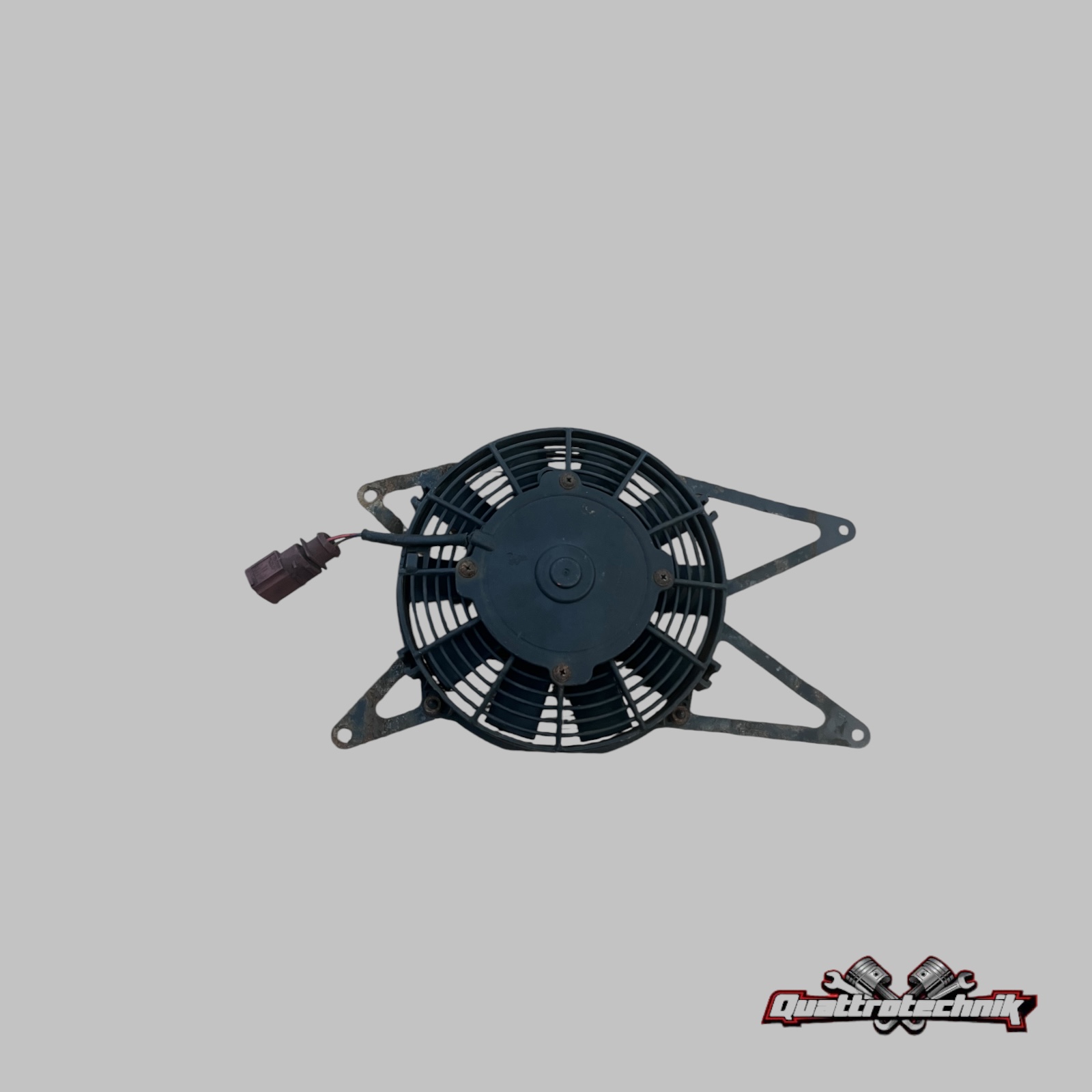 Audi RS6 4F 5.0 Ladeluftkühler Kühlerlüfter rechts Lüfter 4F0959536 8E0959455E
