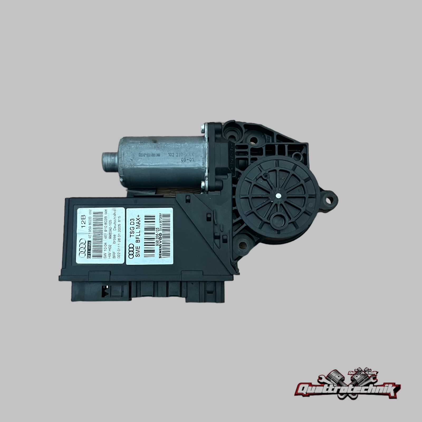 Audi A8 D3 4E Fensterhebermotor vorn rechts Original  4E1959802B 4E1910802B