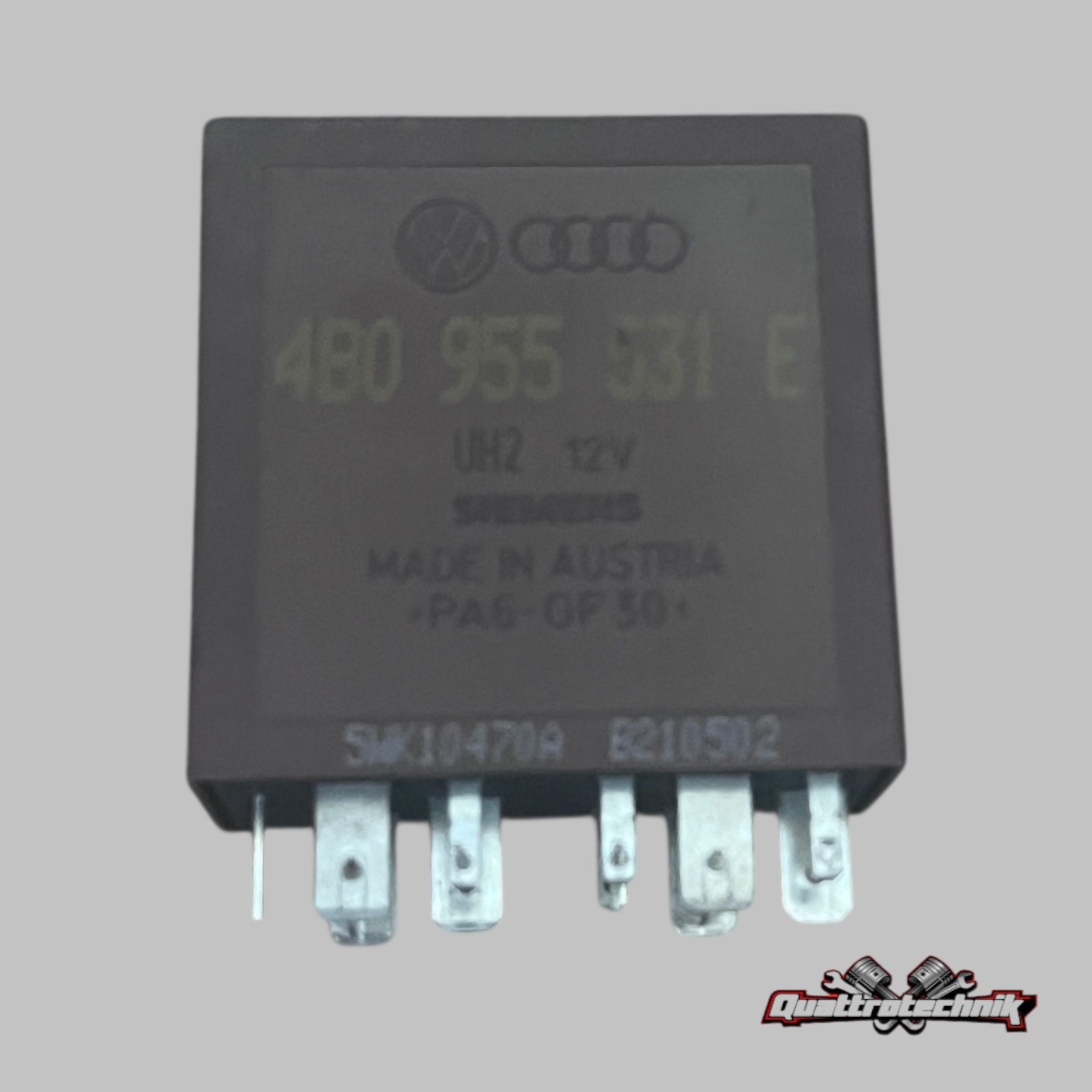 Relais 603 , *Original* Wisch-Wasch-Intervall für AUDI SEAT SKODA VW 4B0955531E