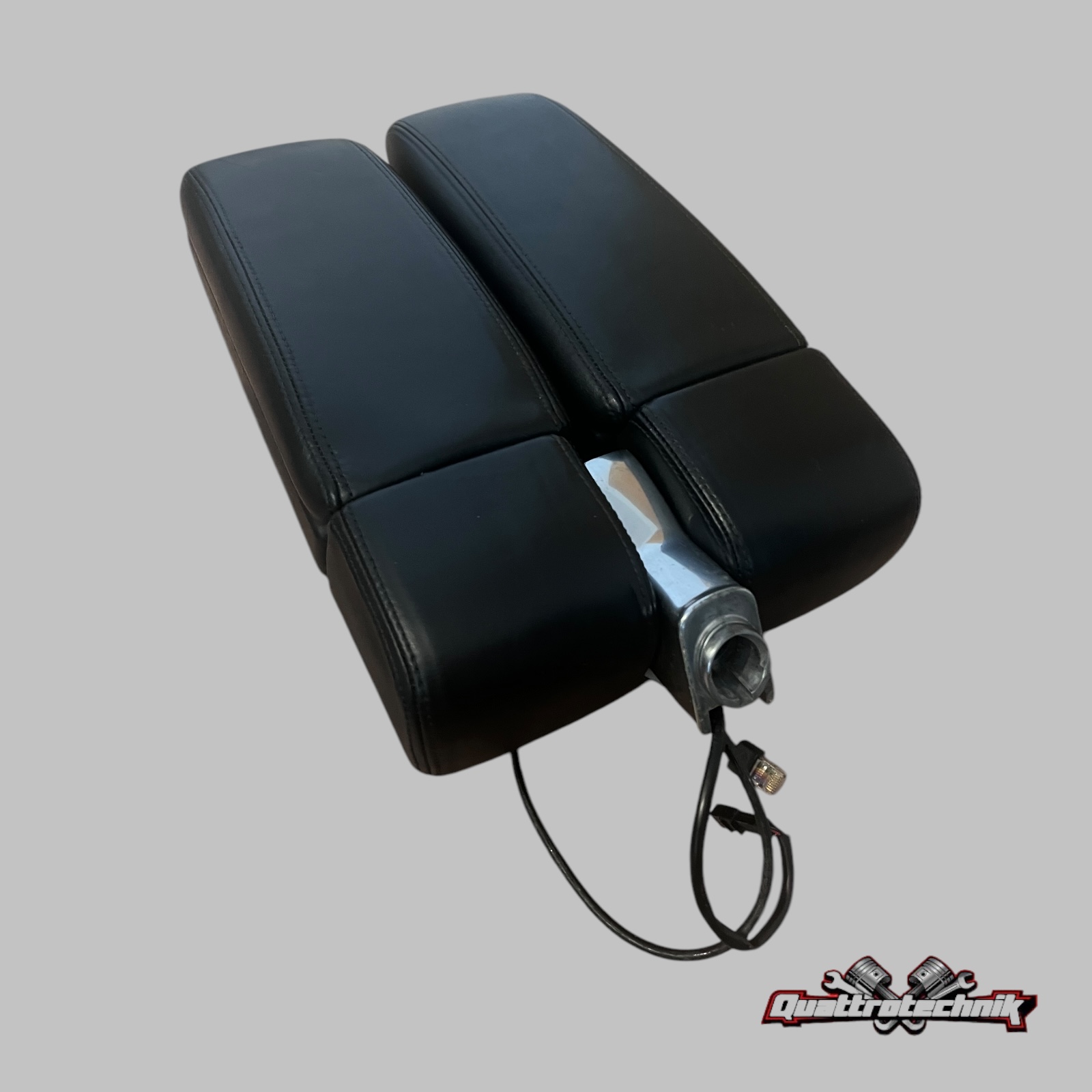 Mittelarmlehne Armlehne Leder Schwarz Soul  Audi A8 S8 W12 D2 FL1 Fl2 VFL 94-02