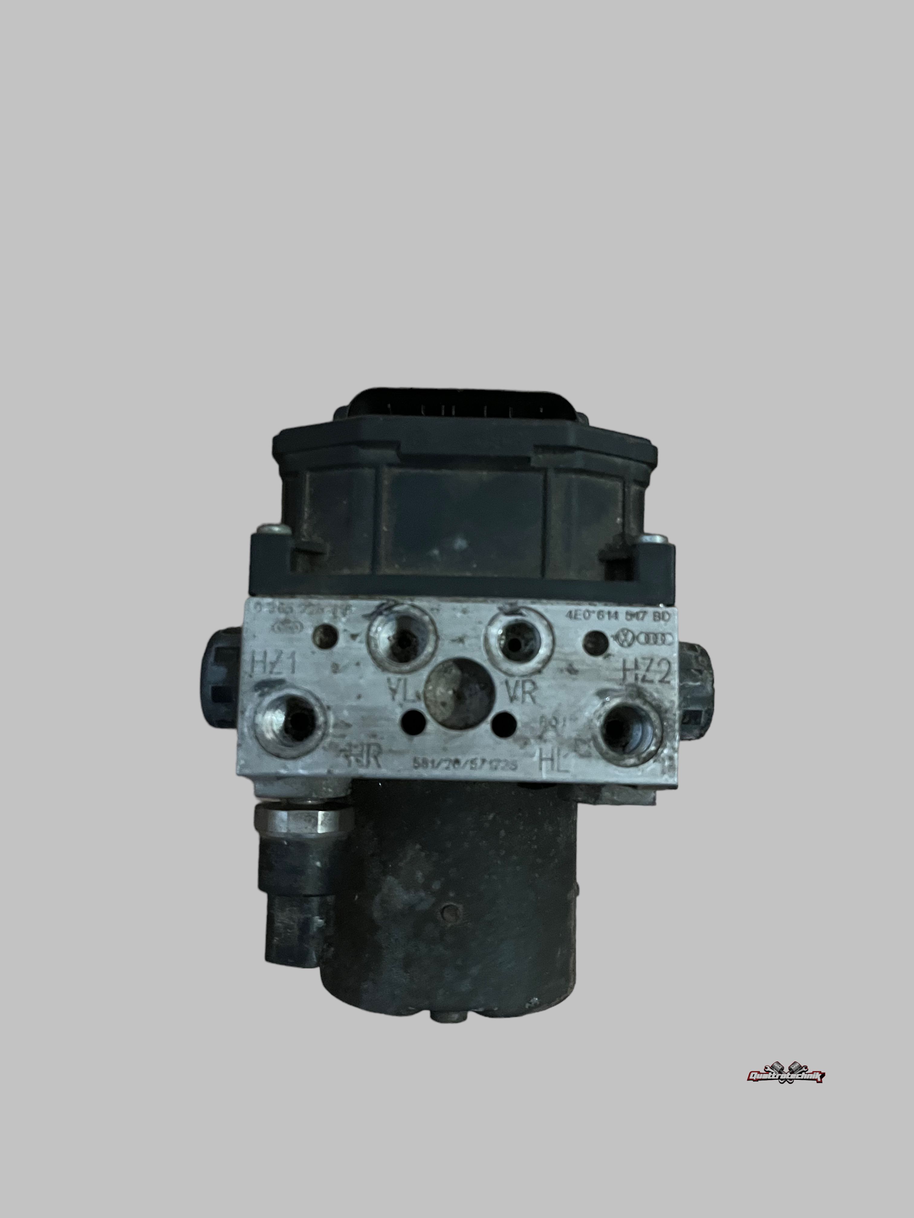 AUDI A8 D3 W12 ESP ABS Block Steuergerät 4E0614517BD 0265225316 0265950145