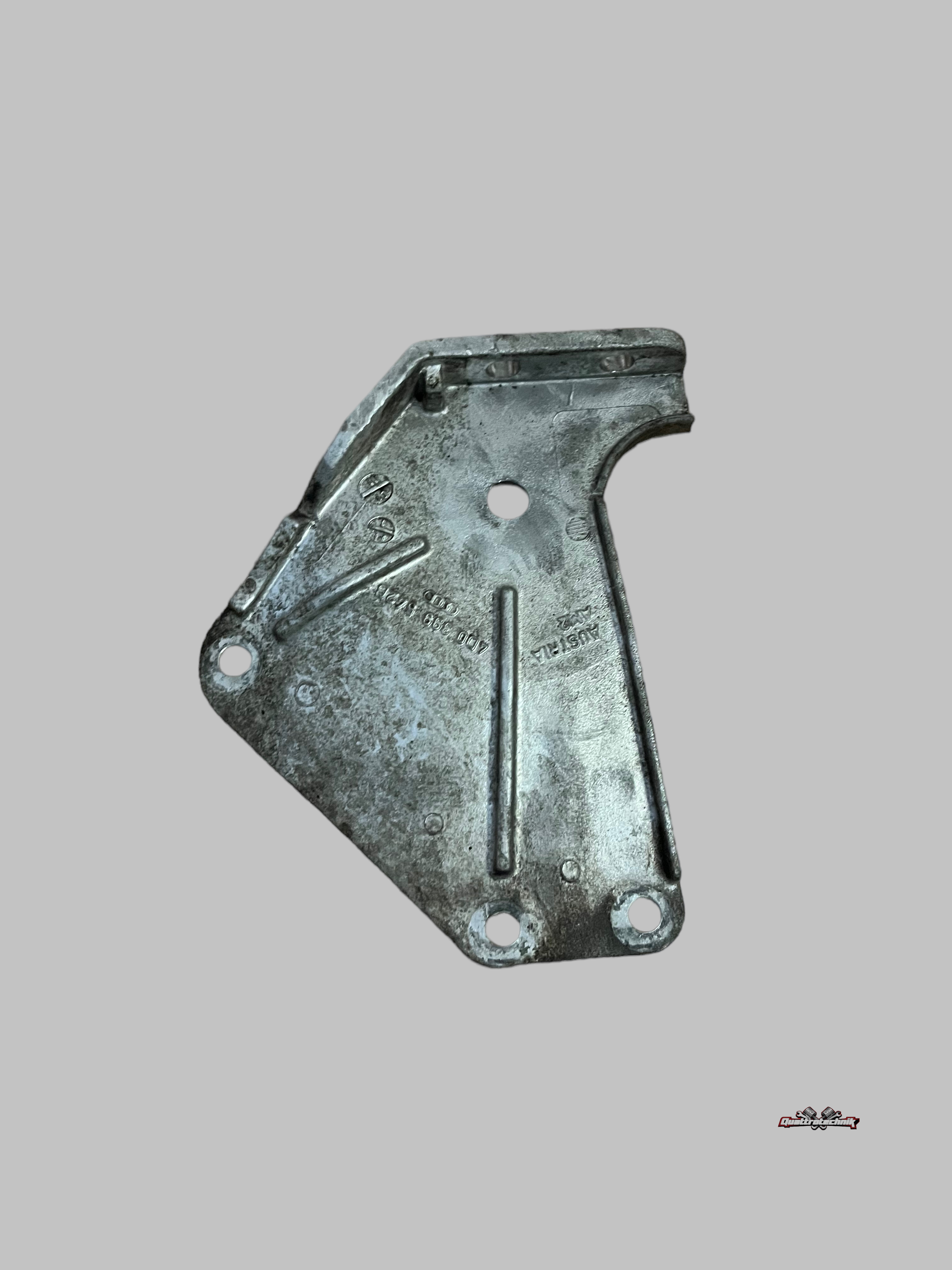 Audi A8 S8 D2 FL 99-02 Stütze Blech Verbindung Vorderachsträger rechts 4D0399542B