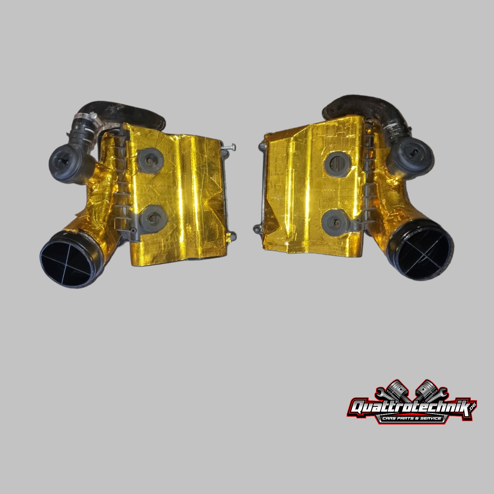 Audi RS6 4F V10 Luftfilterkasten Luftfiltergehäuse rechts links 07L133836AJ 07L133835P