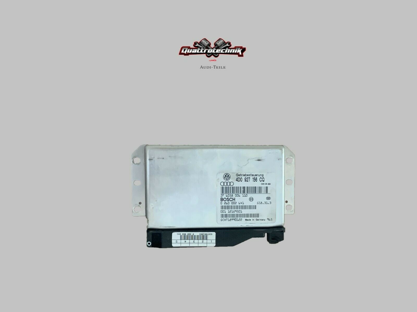 Getriebesteuergerät Steuergerät Automatikgetriebe Audi A8 D2 4D0927156CQ