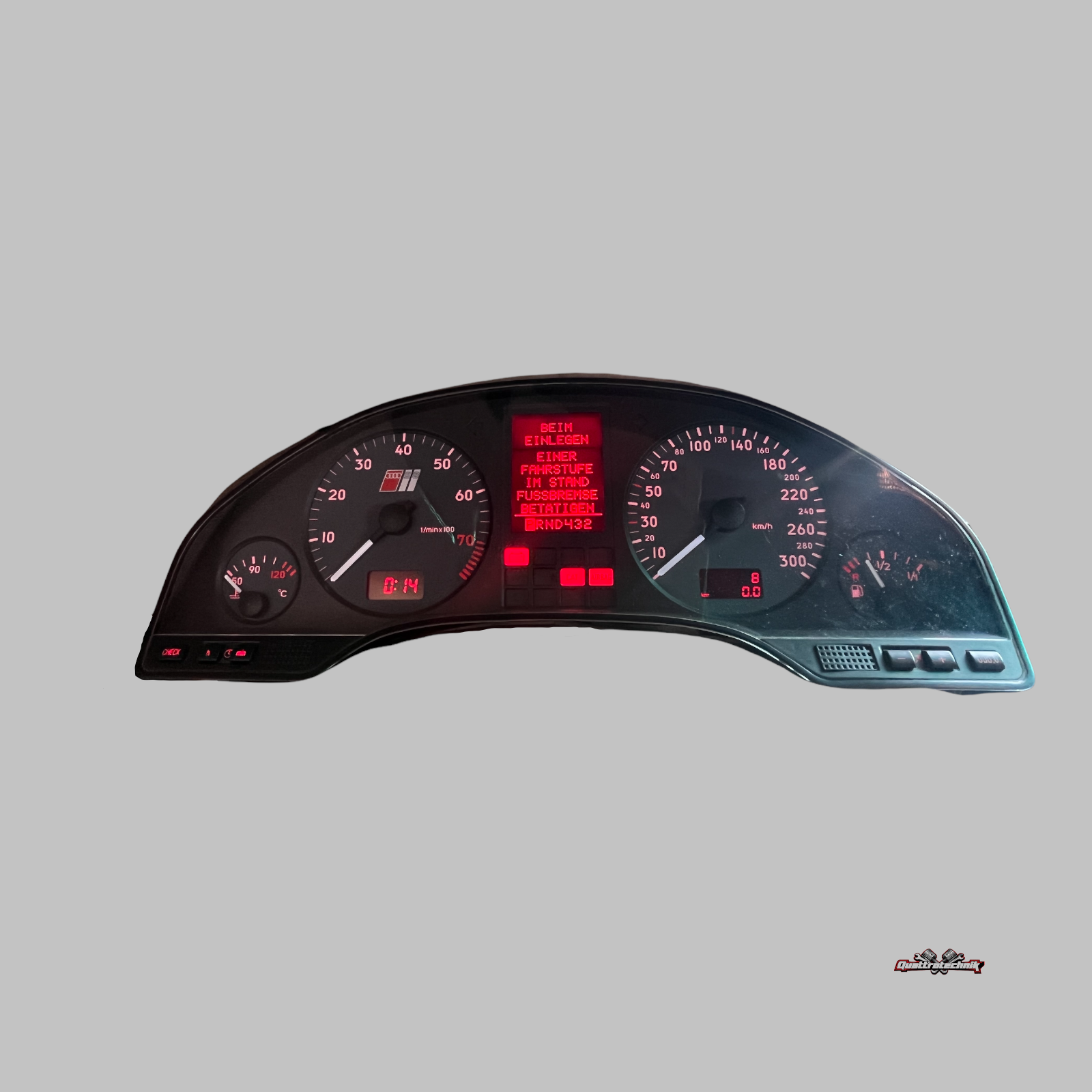 Tacho Kombiinstrument Audi S8 D2 VFL 98  4D0919033AF original Blaue Tachonadeln