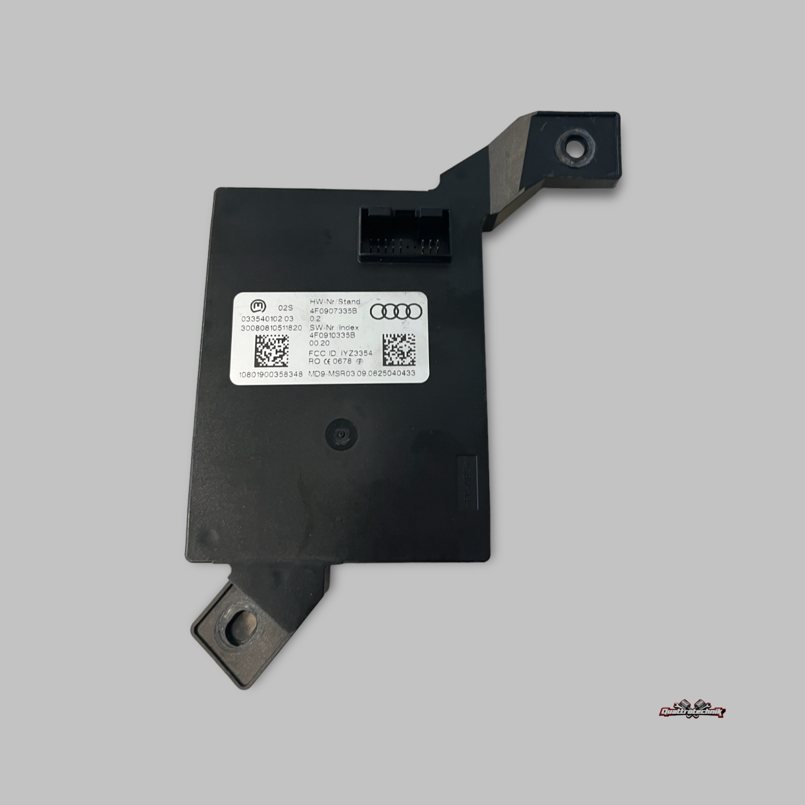 Audi A6 4F Steuergerät Keyless Entry 4F0907335B 4F0910335B Startberechtigung