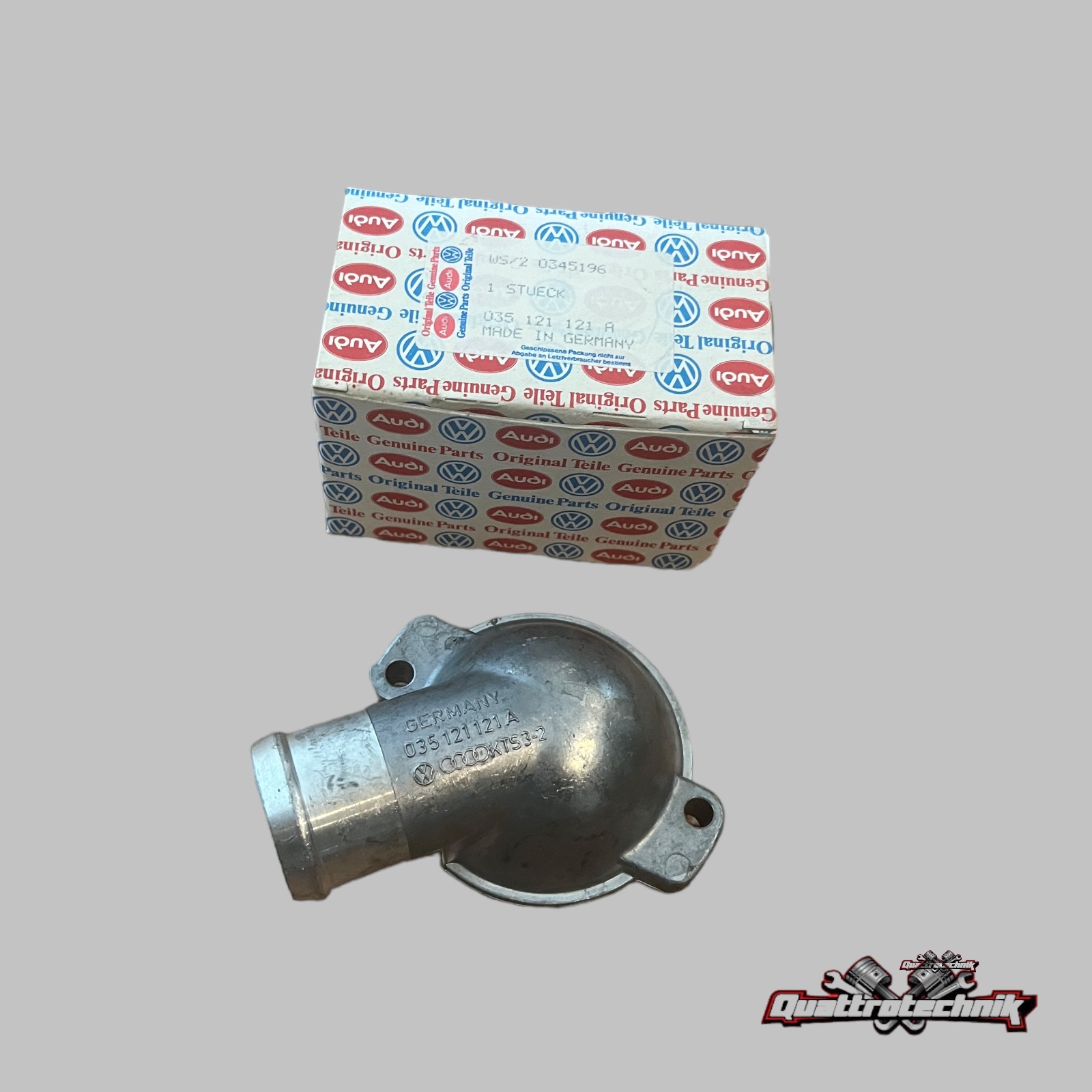 *NEU* Original Audi 100/200 Typ 44 2.0-2.3l 5 Zyl. Deckel Thermostat 035121121A