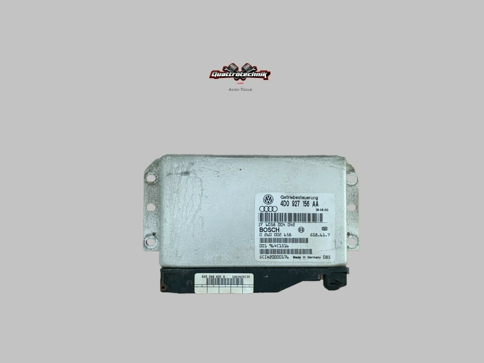 Audi A8 D2 Getriebesteuergerät Steuergerät Automatikgetriebe 4D0927156AA