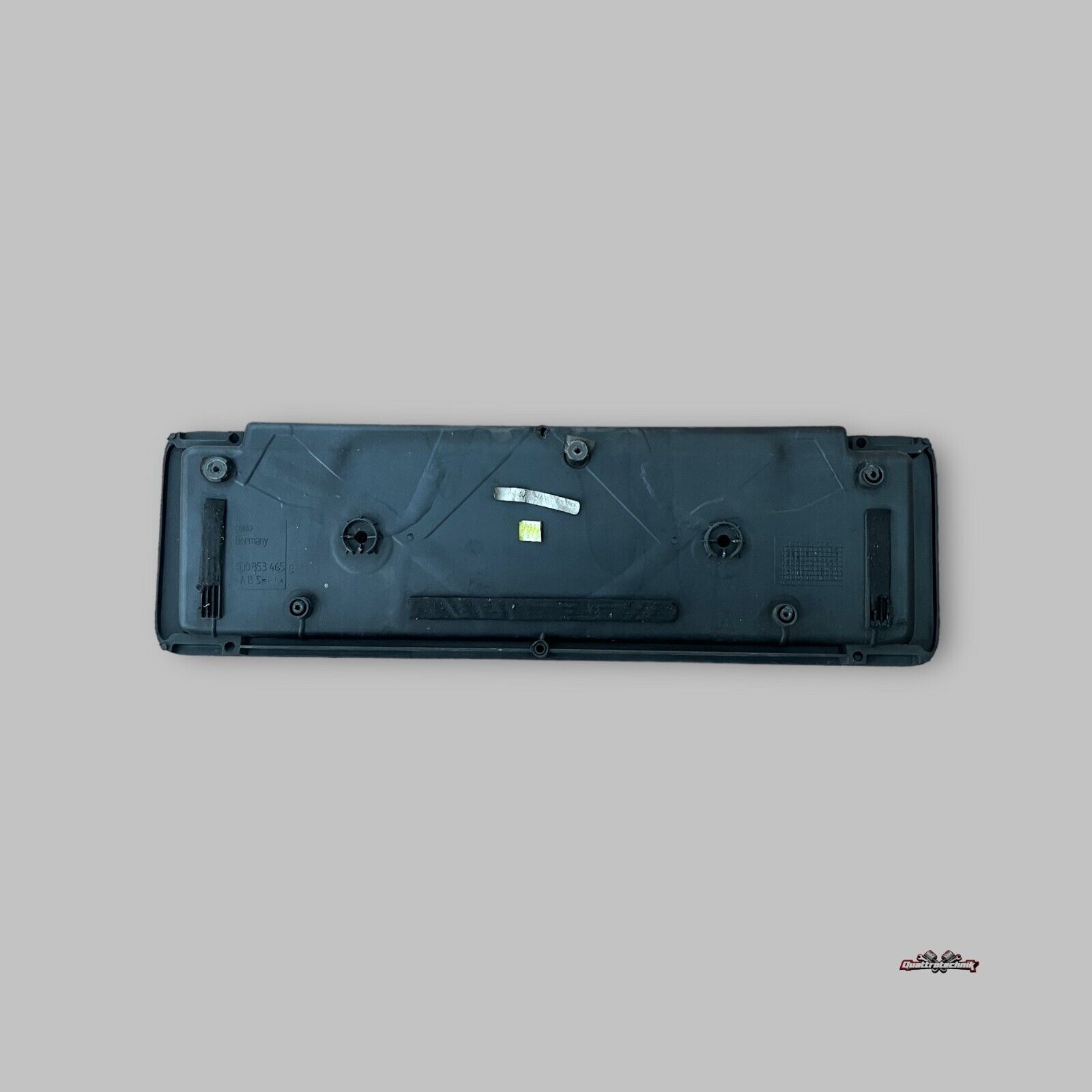 Audi A8 S8 D2 Kennzeichenhalter hinten LX7Z Delphingrau 4D0853465B