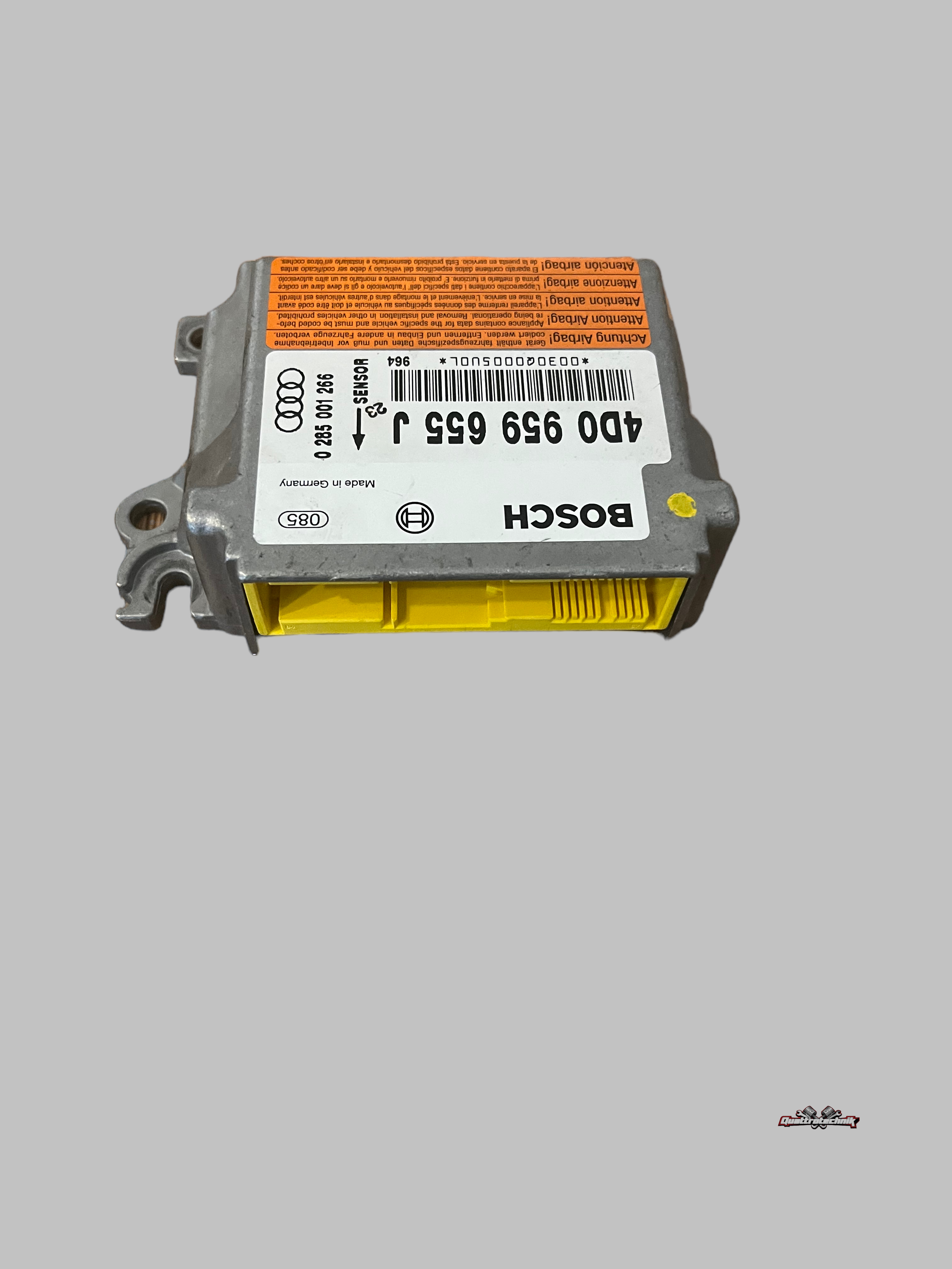 Audi A8 D2 Airbagsteuergerät 4D0959655J unausgelöst