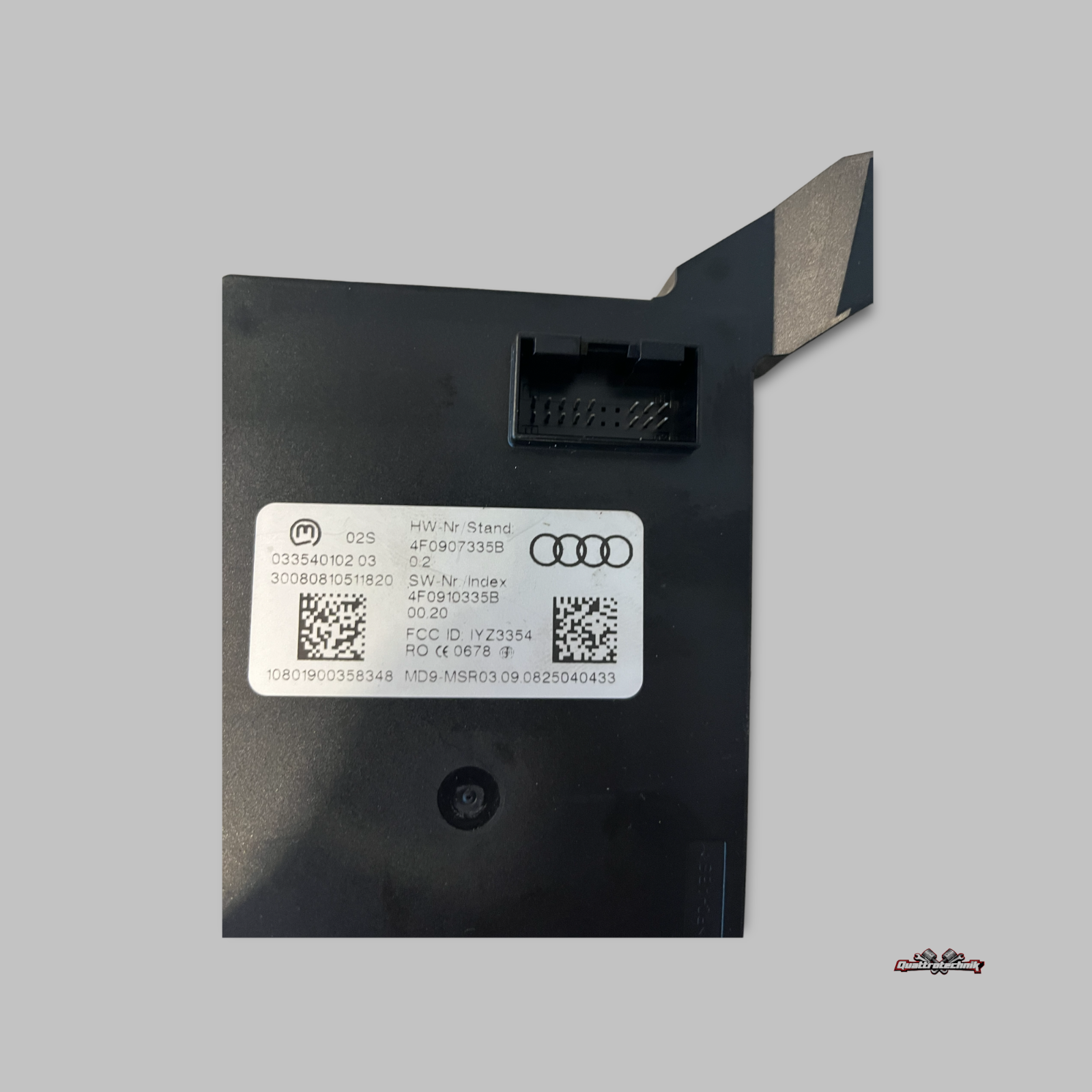 Audi A6 4F Steuergerät Keyless Entry 4F0907335B 4F0910335B Startberechtigung