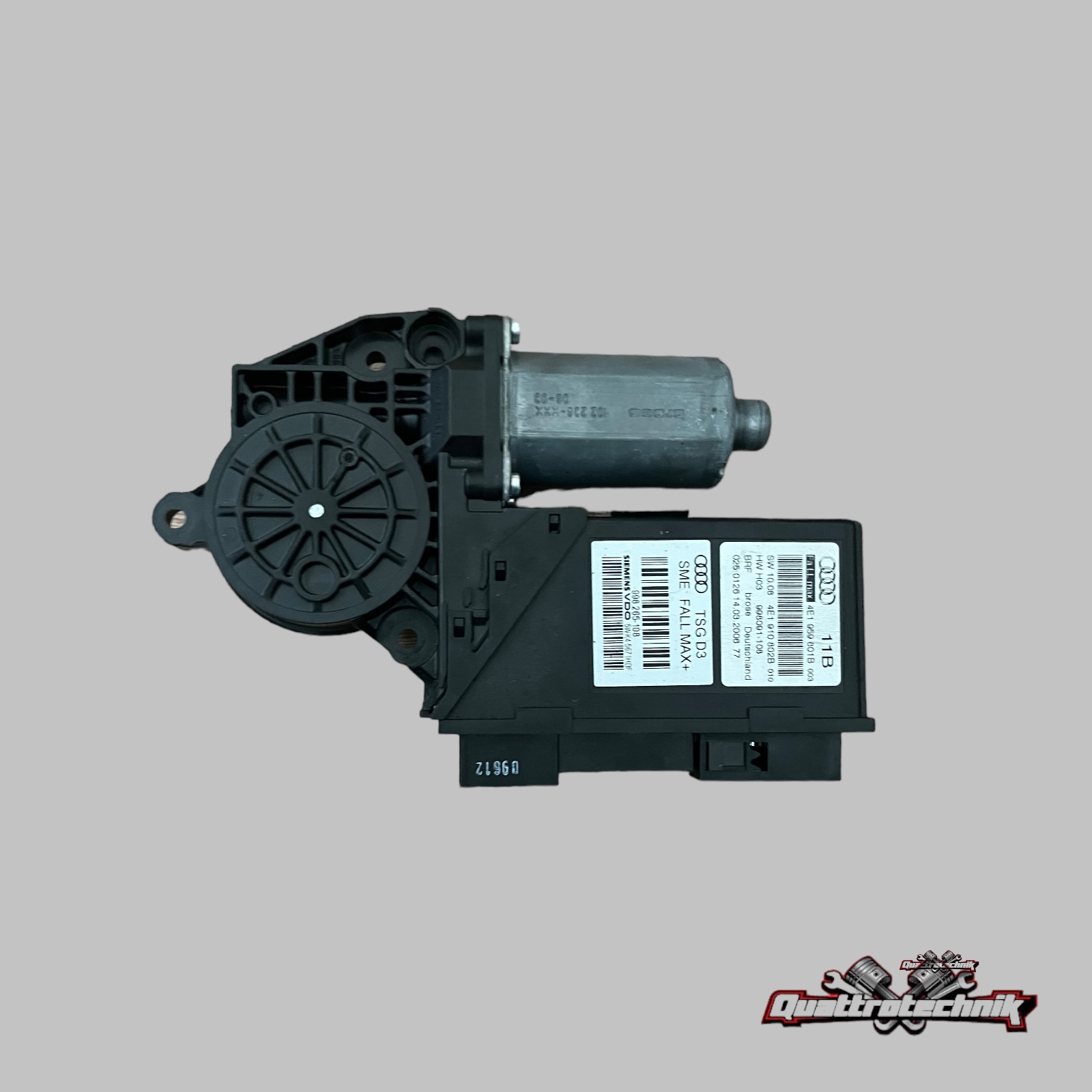 Audi A8 D3 4E Fensterhebermotor vorn links Original  4E1959801B 4E1910802B