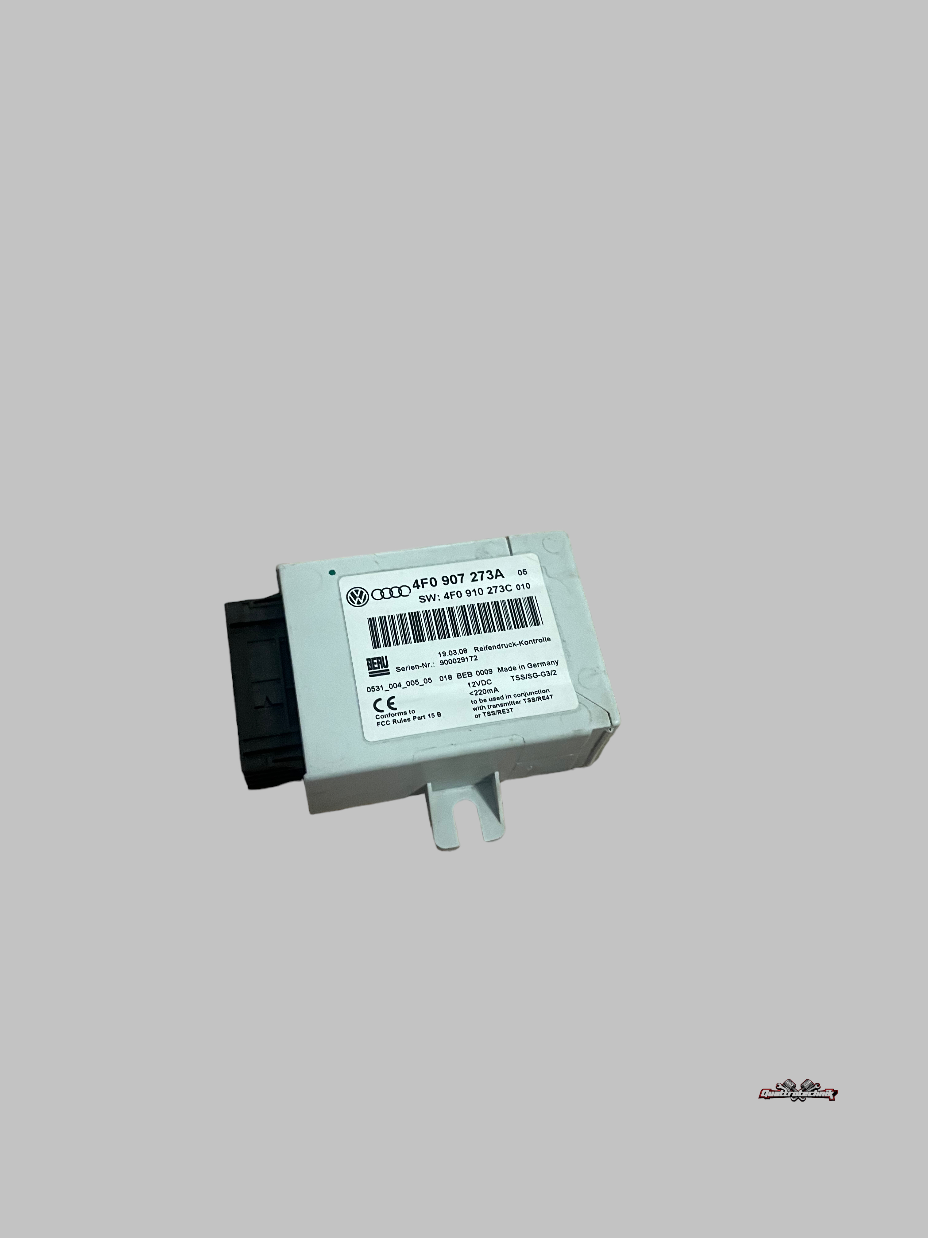 Audi A6/S6/RS6/Allroad R8 Q5 Q7 Steuergerät Reifendruckkontrolle 4F0907273A