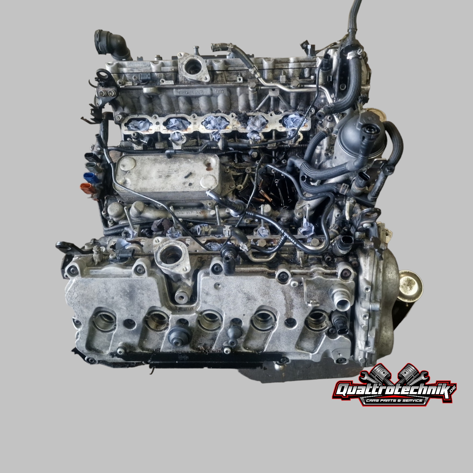 Audi A6 RS6 Quattro 5,0 TFSI V10 Benzin Motor BUH 579PS Block Zylinderköpfe