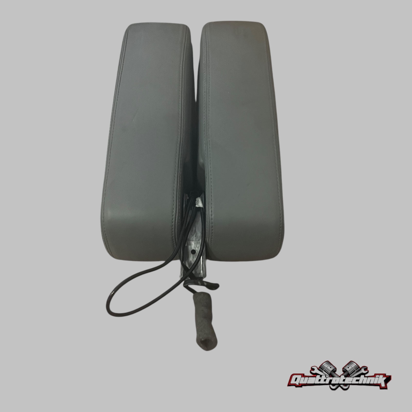 Mittelarmlehne Armlehne Leder Hellgrau Platin Audi A8 S8 W12 D2 FL VFL 94-02