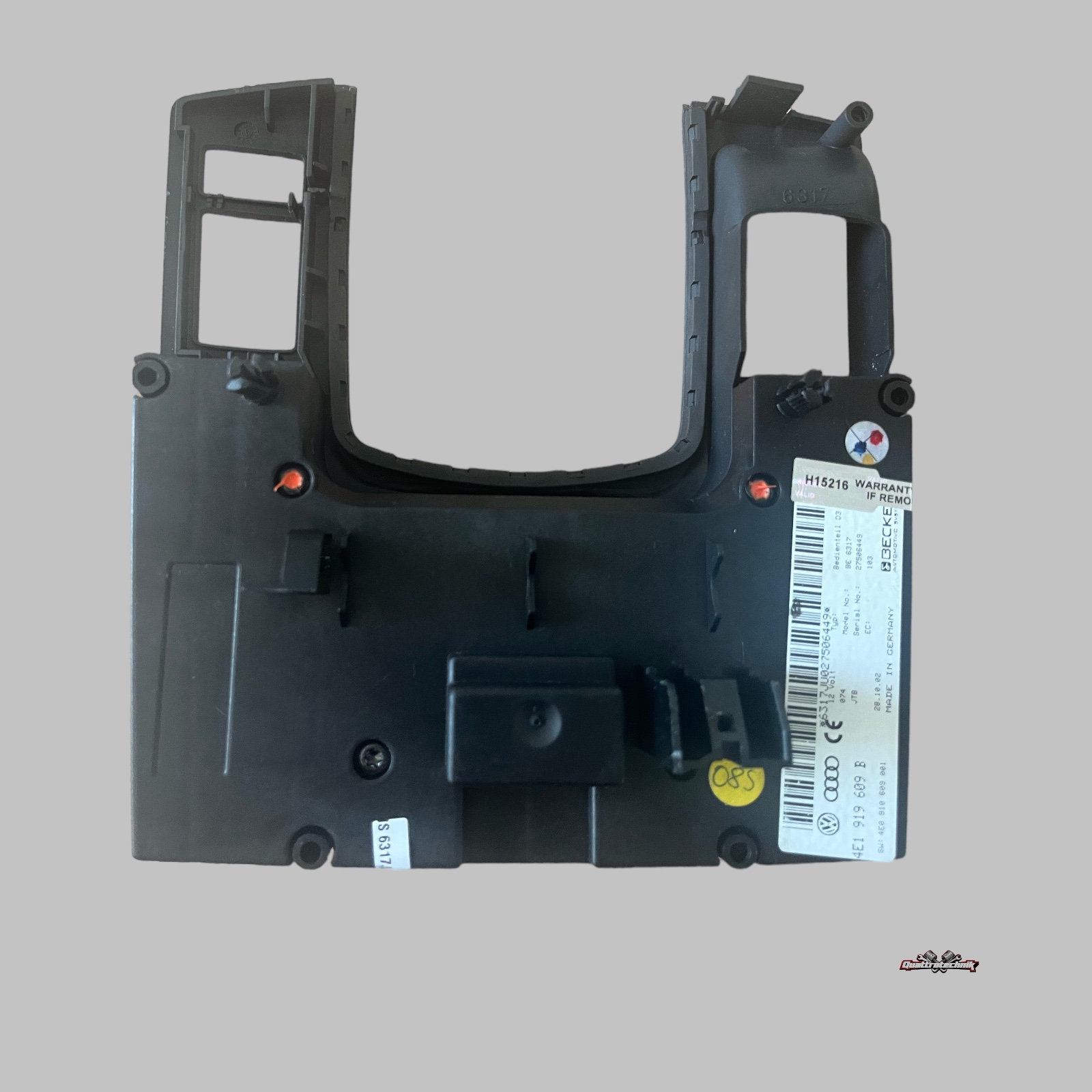BEDIENELEMENT Kontrolpanel NAVIGATION MMI Audi A8 D3 4E1919609B