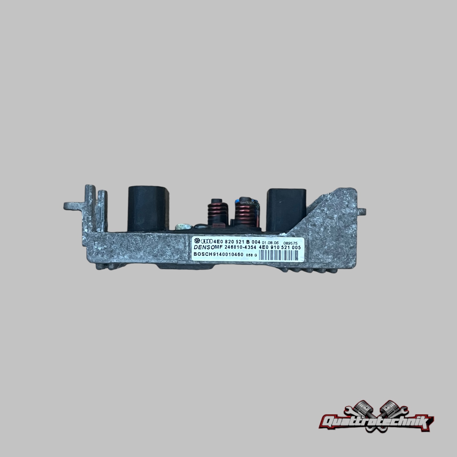 Original Audi A8 4E Gebläseregler Vorwiderstand Steuergerät Regler 4E0820521B