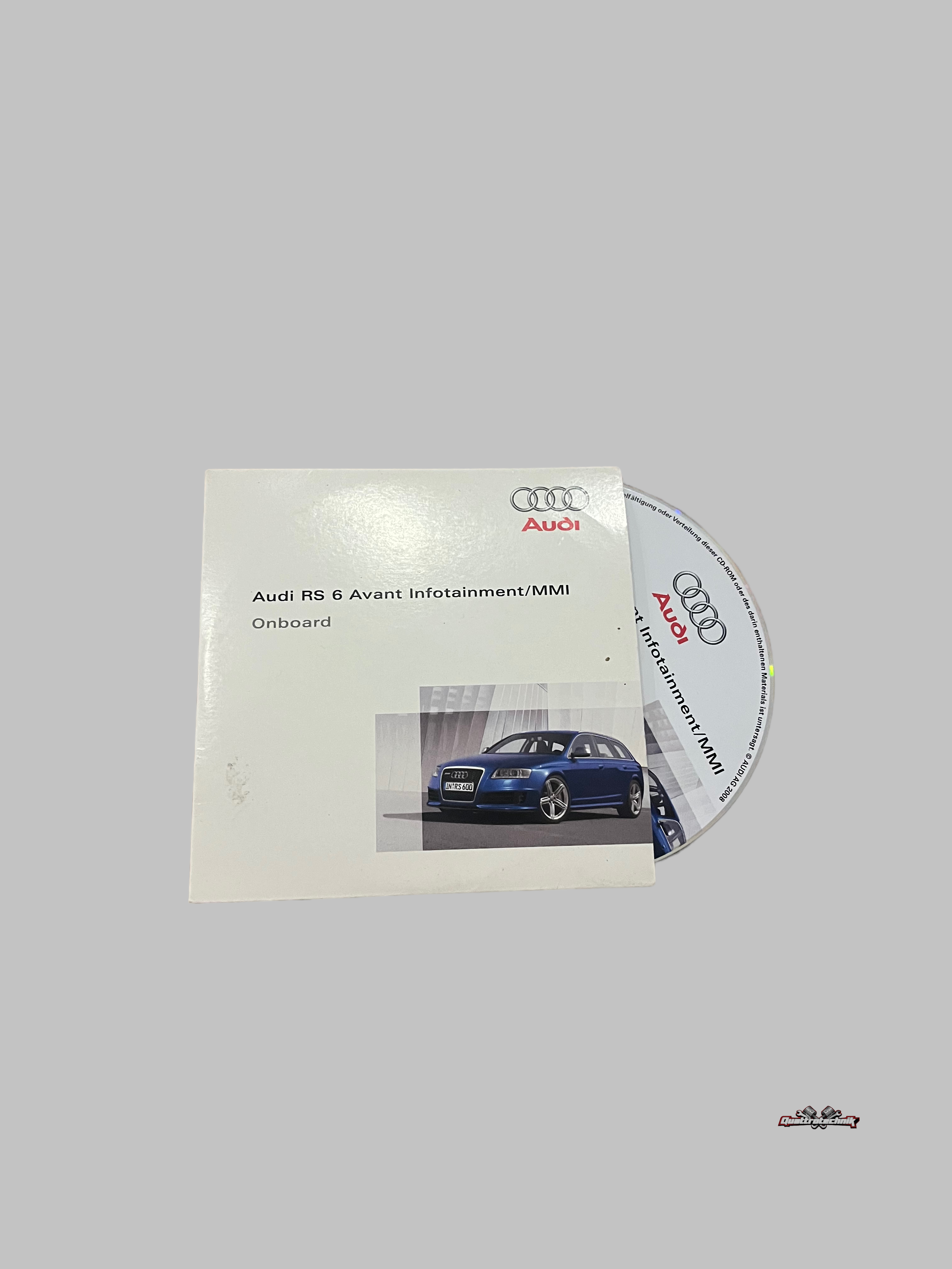 Bordmappe inkl. Bedienungsanleitung Audi RS6 4F 5.0 V10 Bord Wallet Operation Manual