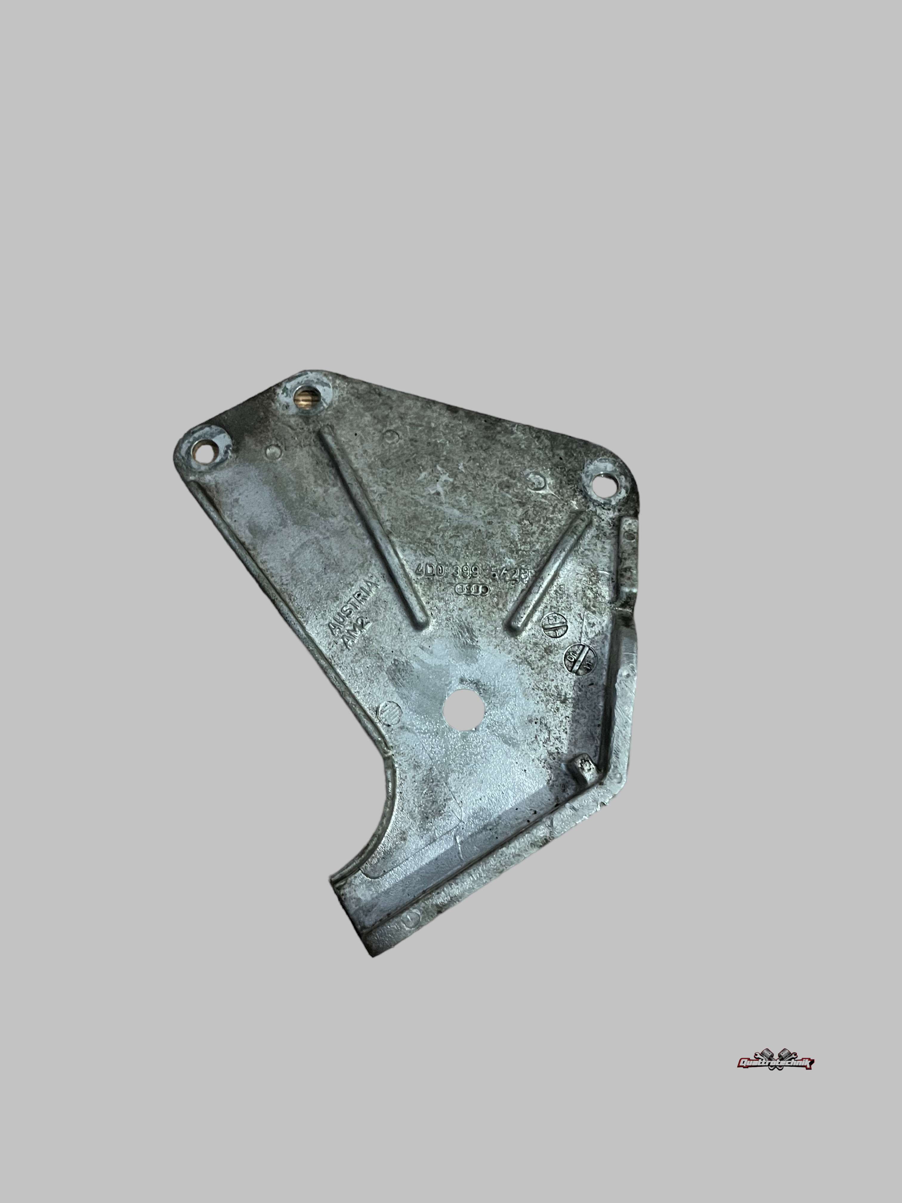Audi A8 S8 D2 FL 99-02 Stütze Blech Verbindung Vorderachsträger rechts 4D0399542B