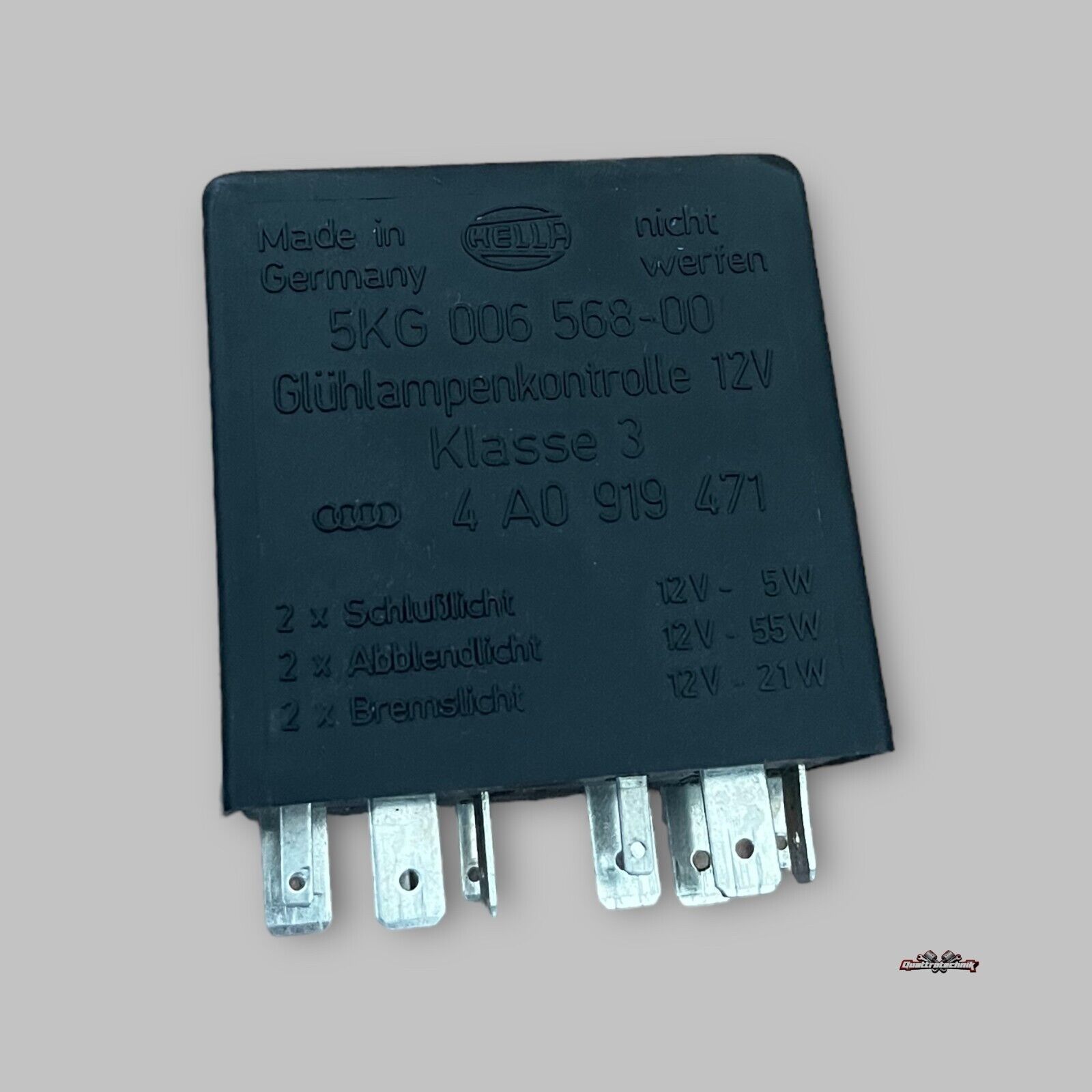 Relais 301 Glühlampenkontrolle Audi A3 A4 A6 A8 VW Passat 3B 3BG 4A0919471