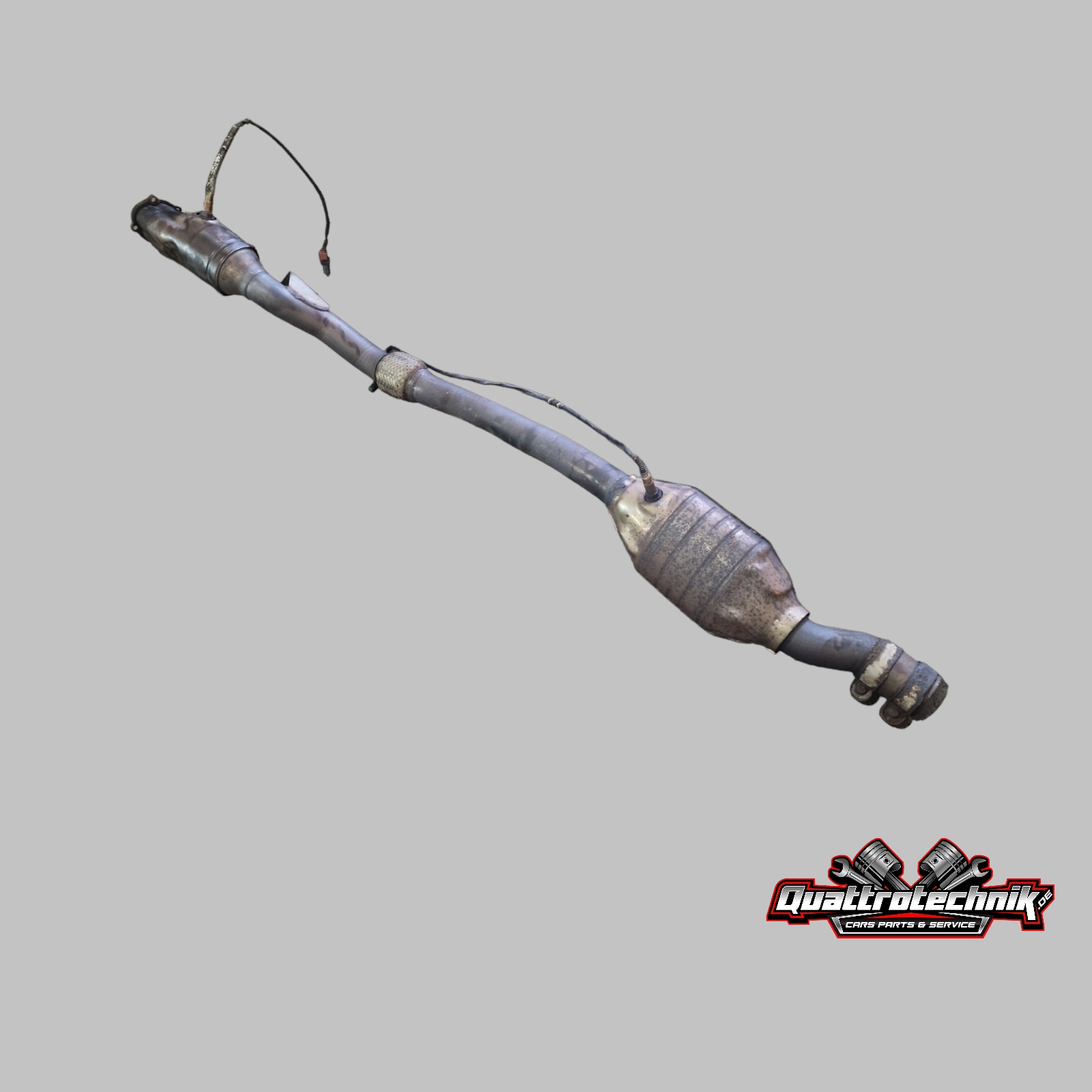 Audi RS6 4F 5.0 V10 Hosenrohr Katalysator Kat Abgasrohr links 4F0253095FX