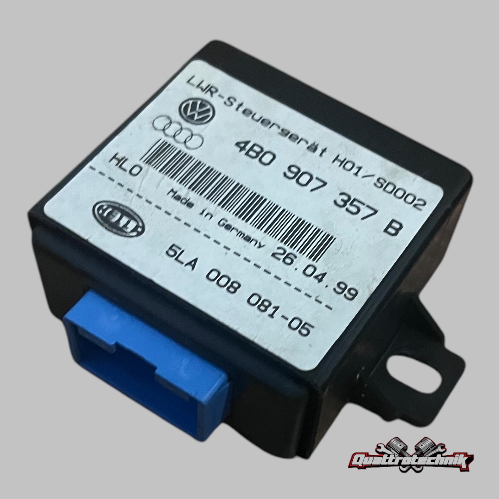 Audi A4 A6 A8  VW LWR Leuchtweitenregulierung Steuergerät 4B0907357B