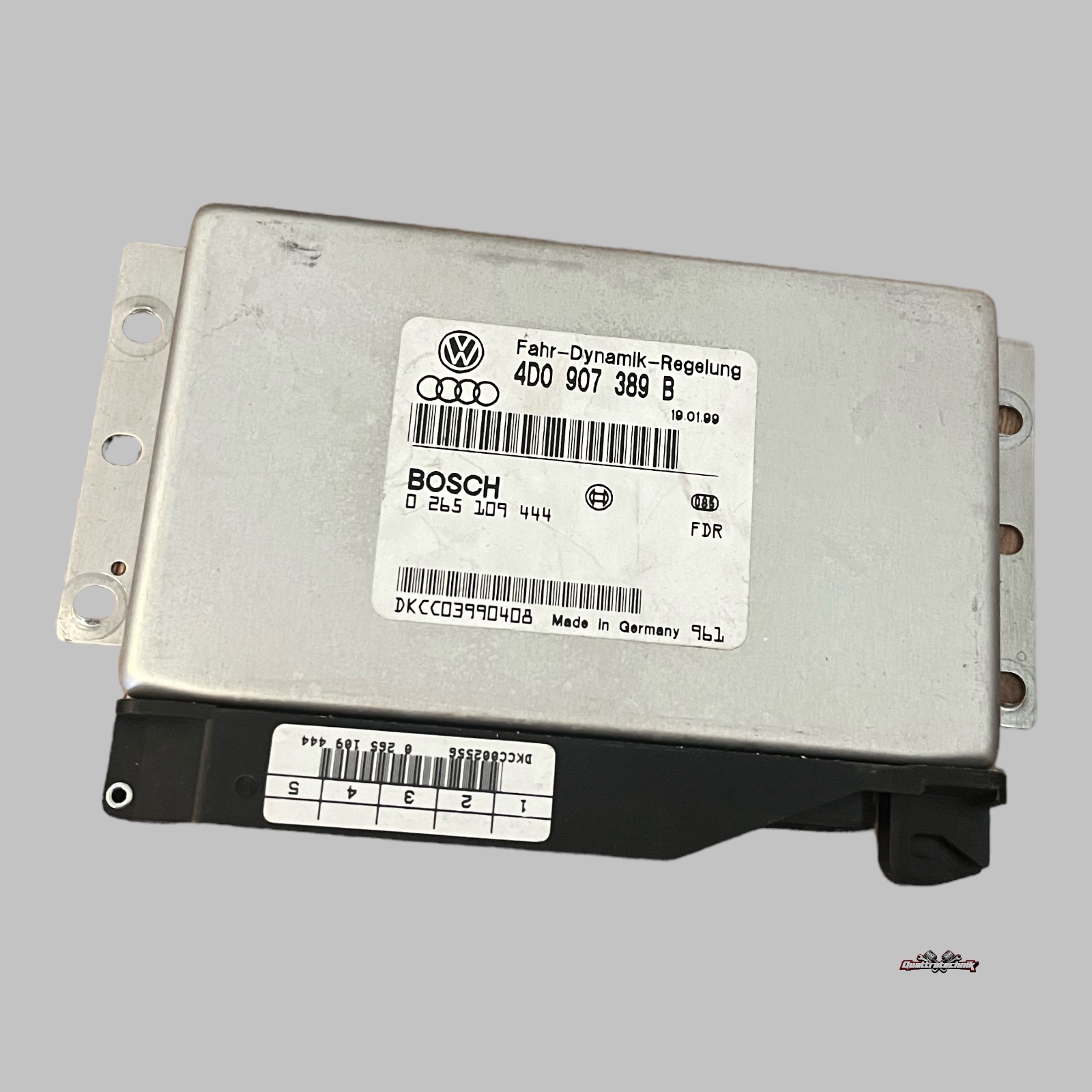 Original Audi A4 B5 A6 4B C5 A8 D2  ABS ESP Steuergerät Steuerteil 4D0907389B