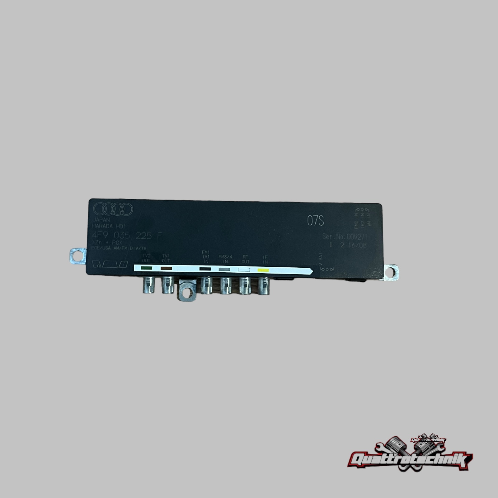 Audi A6 4F Avant Antennenverstärker 4F9035225F hinten links Steuergerät