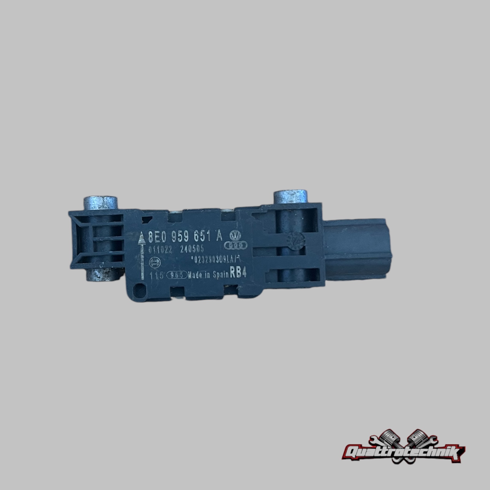 Audi A3 S3 RS3 8P A8 4E Aufprallsensor Crashsensor Airbagsensor 8E0959651A