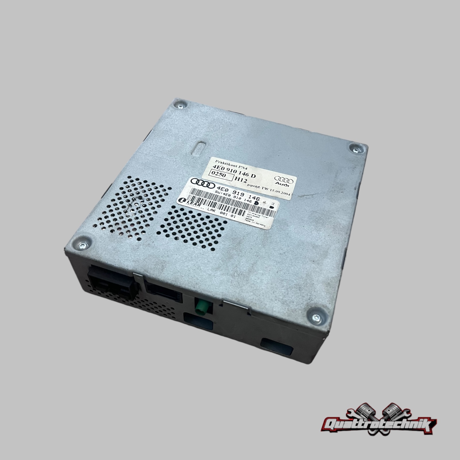 Audi A6 4F C6 A8 4E Q7 4L TV Tuner Receiver 4E0919146 Steuergerät Analog