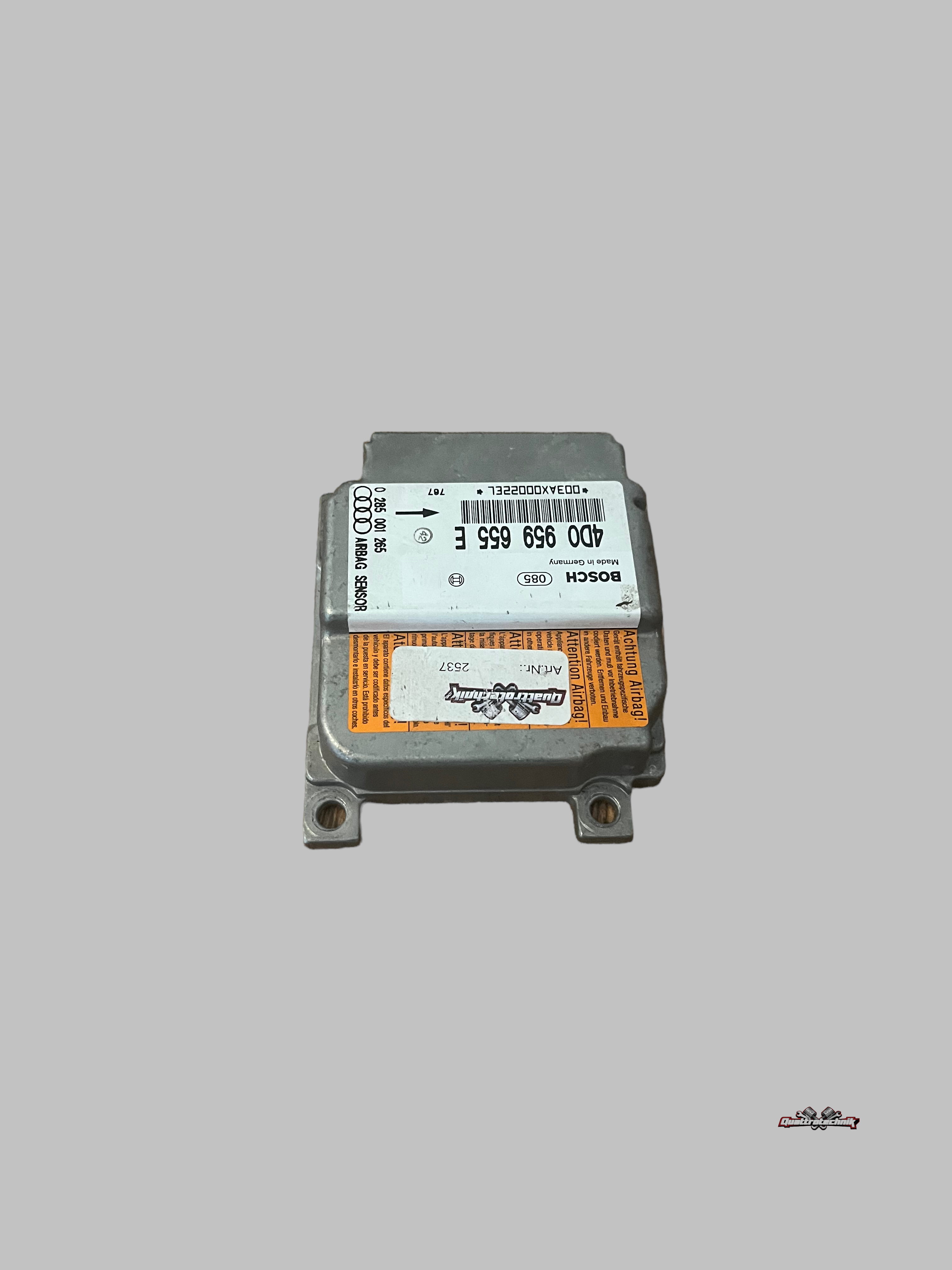 Audi A8 D2 Airbagsteuergerät 4D0959655E unausgelöst