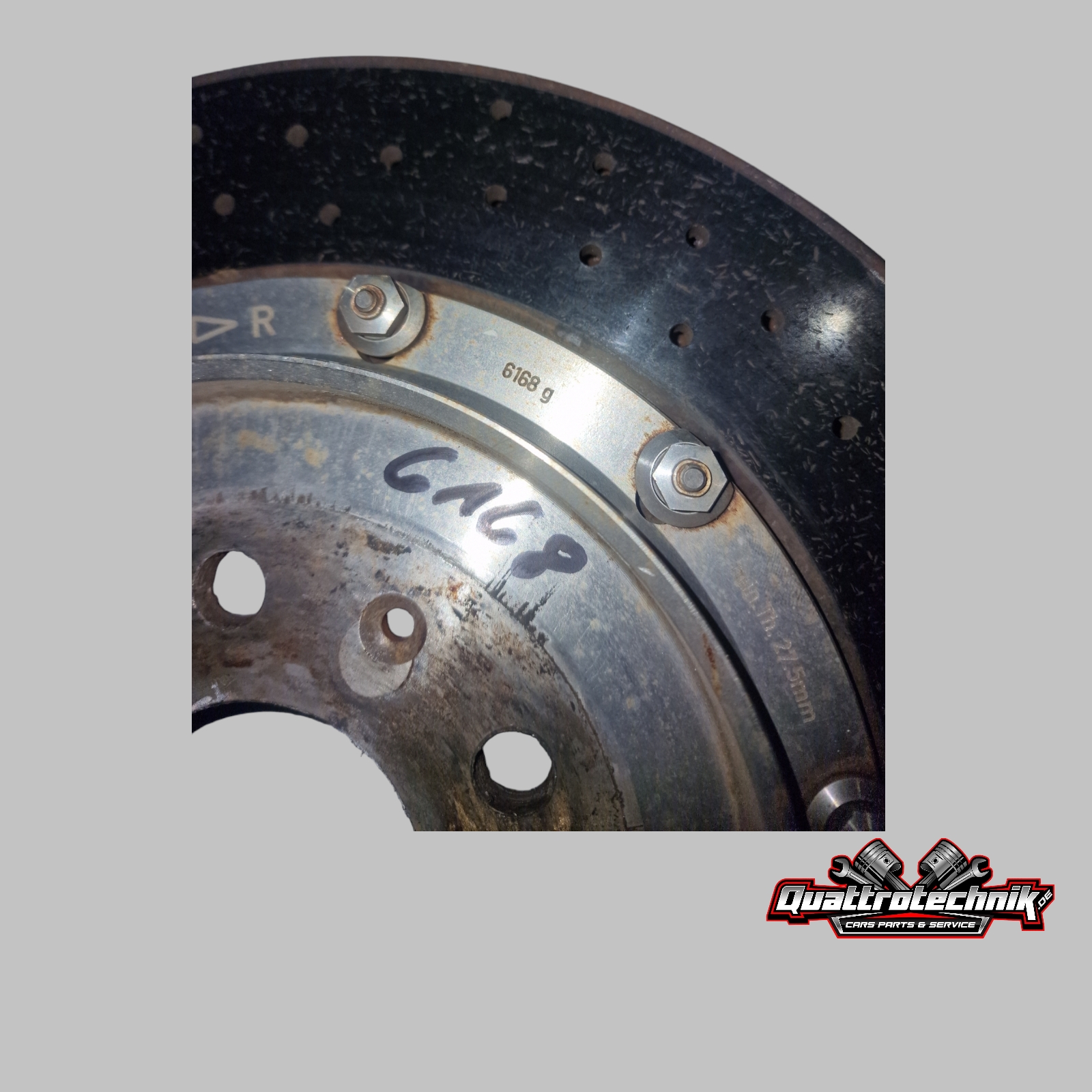 Audi RS6 V10 4F Bremsanlage Alcon Ceramic RS6 Bremse 420mm 8 Kolben vorne & hinten SET